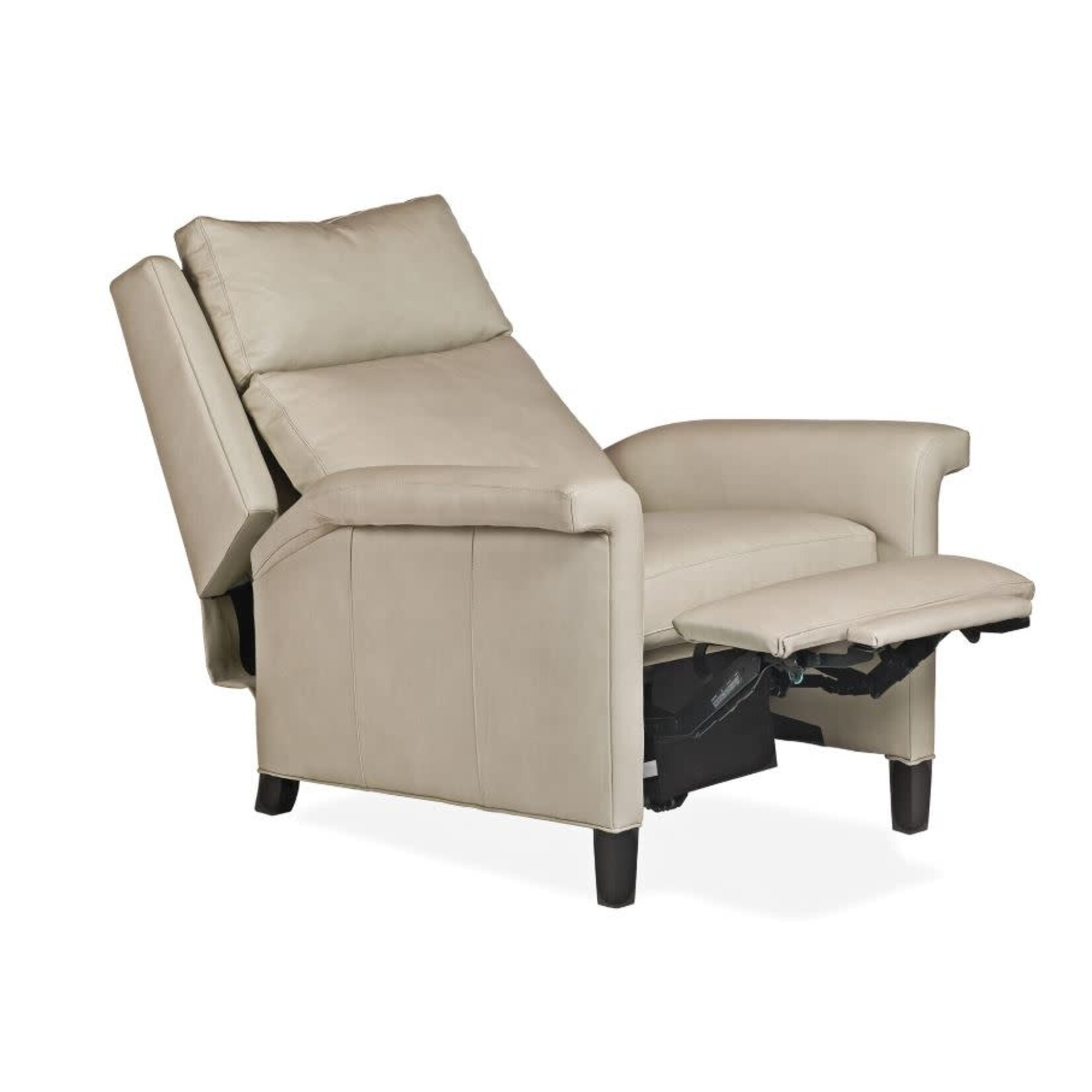 Hancock & Moore LLC Ghent Power Recliner with Articulating Headrest Columbia Gunmetal Leather