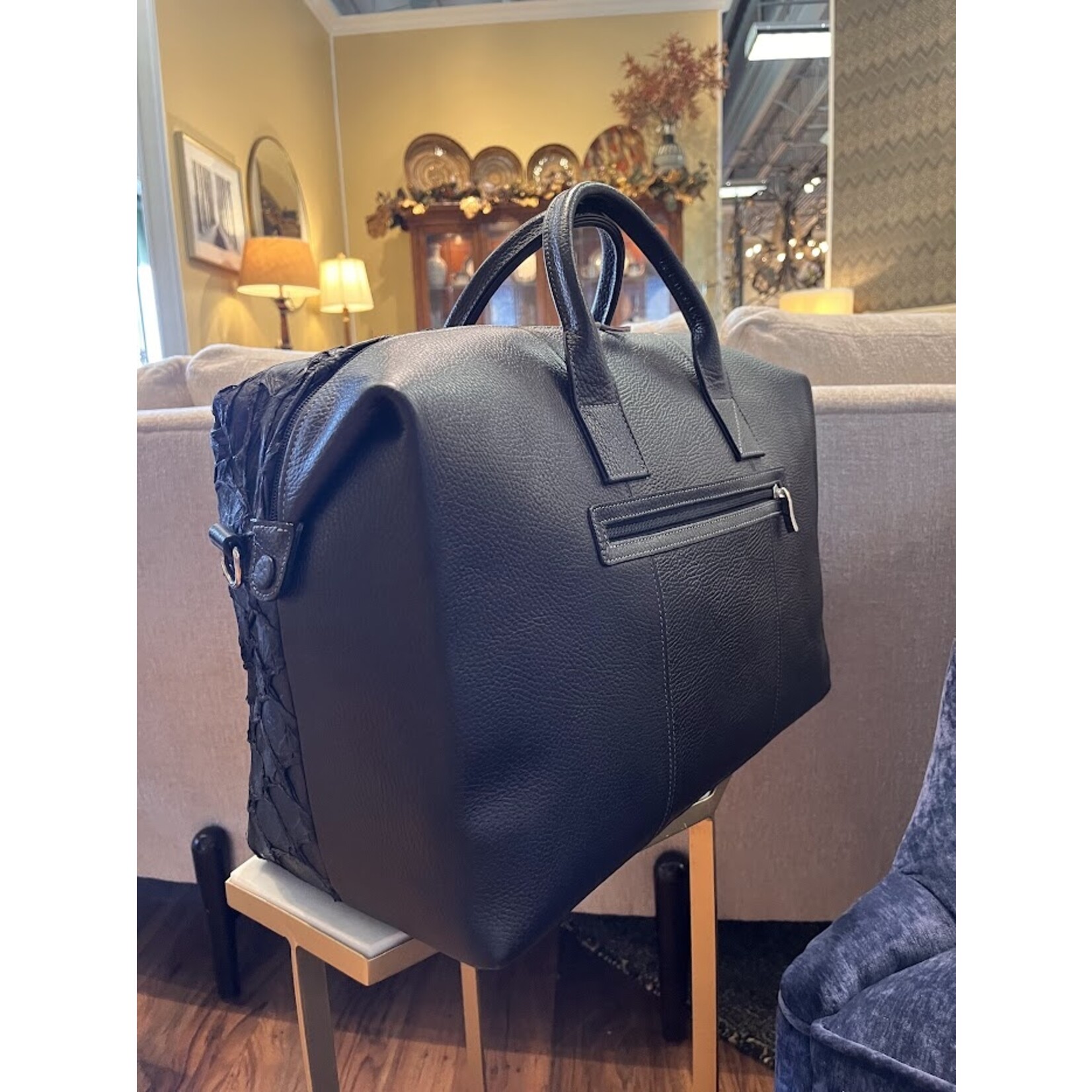 John Cole Edward Black Paiche Duffel Bag