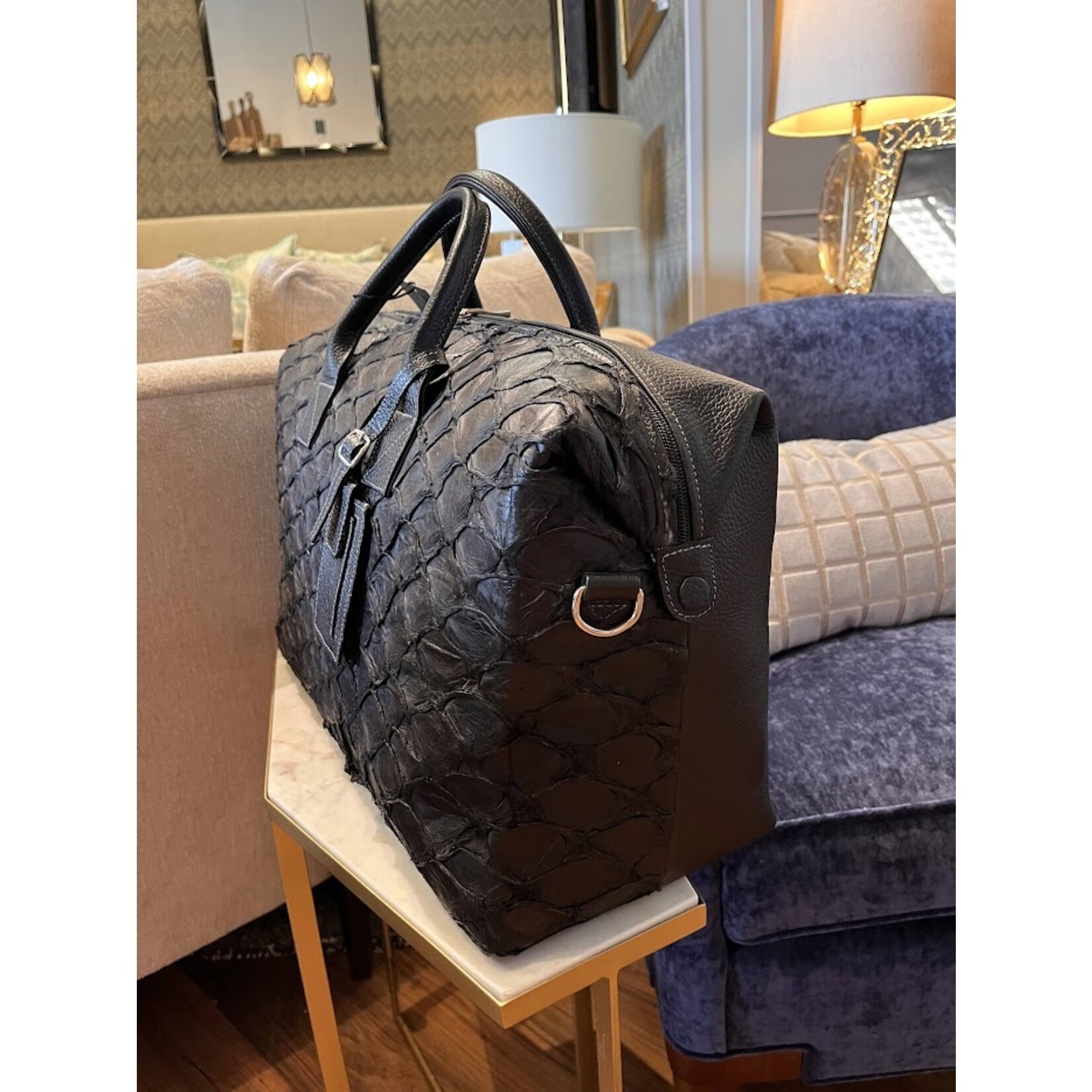 John Cole Edward Black Paiche Duffel Bag