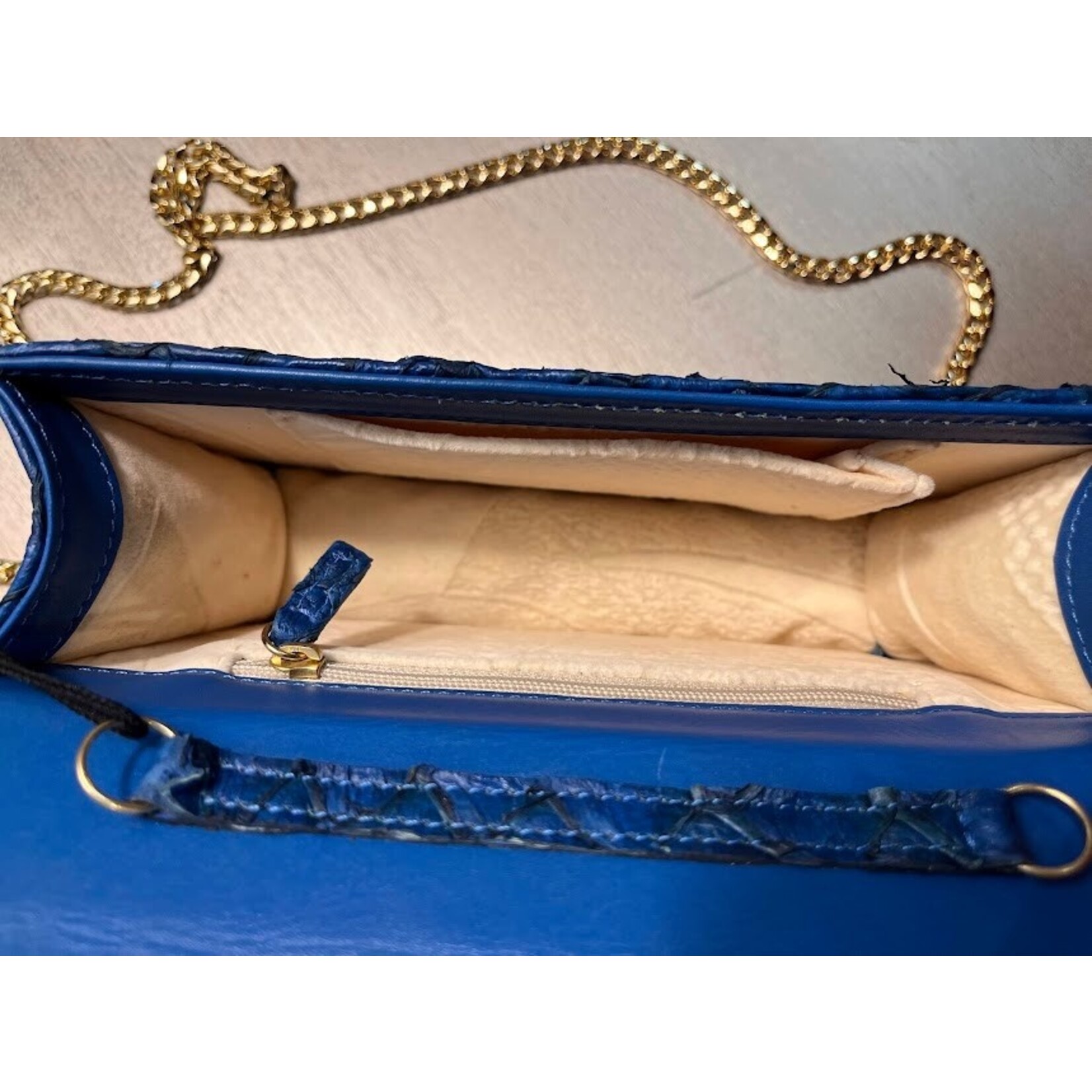 John Cole Messina Paiche Overlap Clutch Handbag