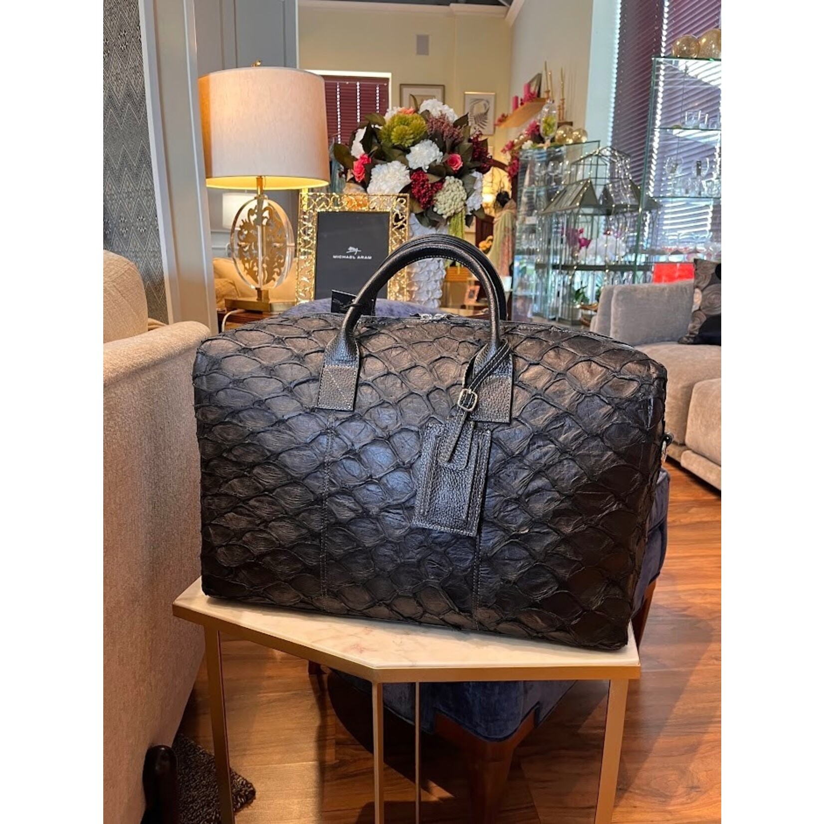 John Cole Edward Black Paiche Duffel Bag