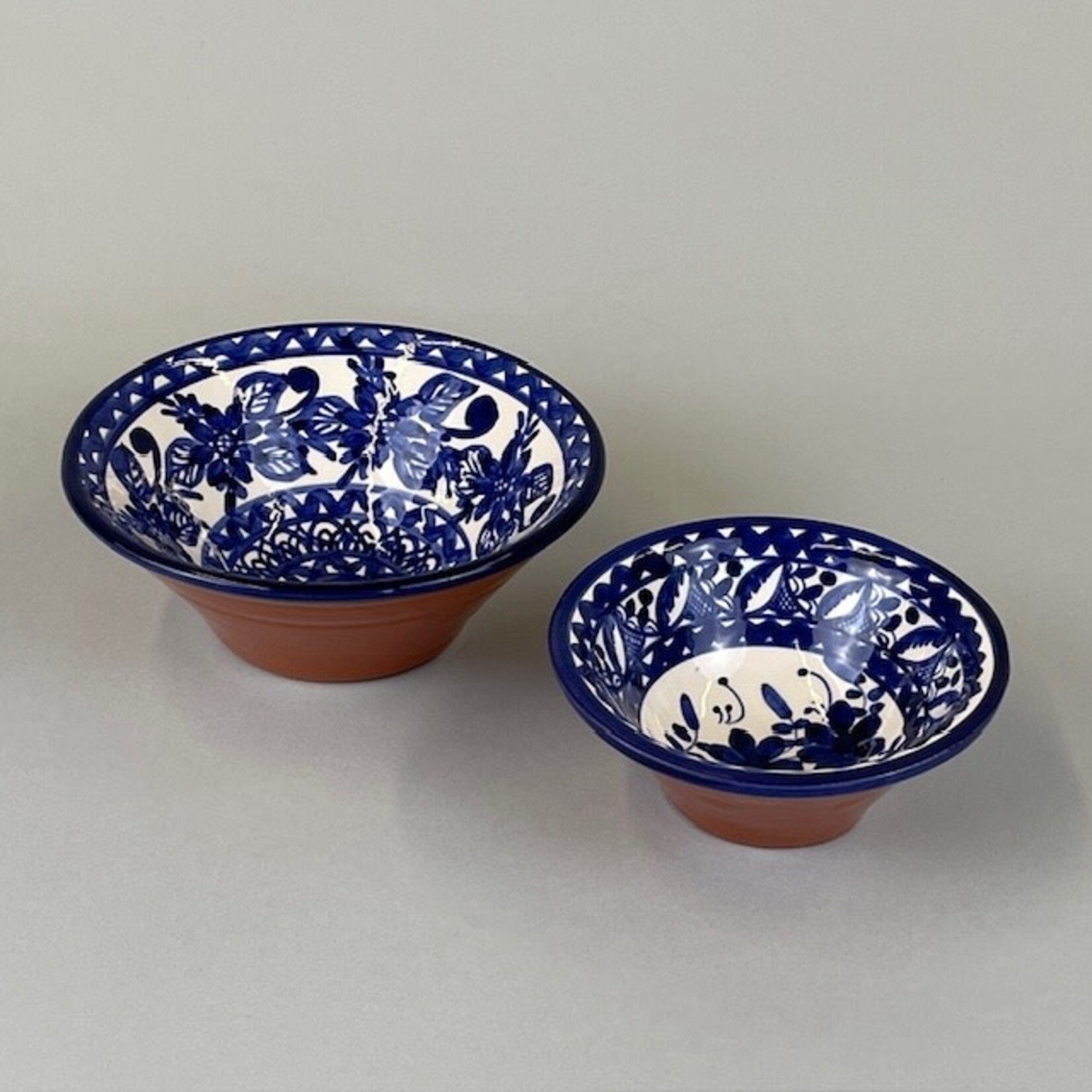 Bitters Co Blue Floral Bowl