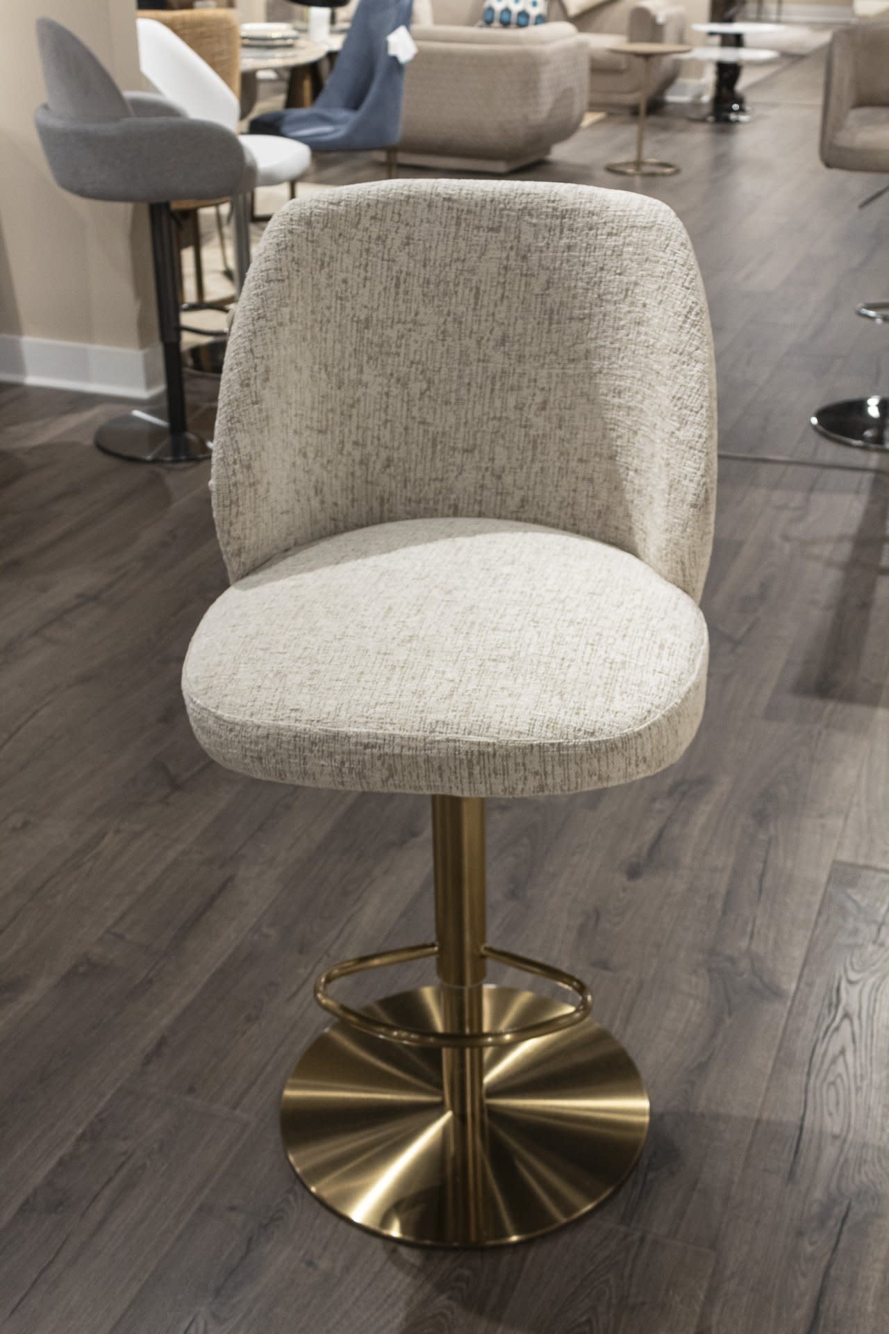 Stone International Tessa Hydraulic Stool - Designer's Studio