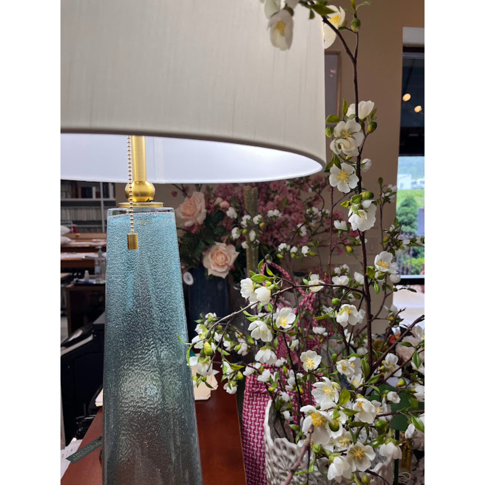 Currey & Company Looke Blue Table Lamp
