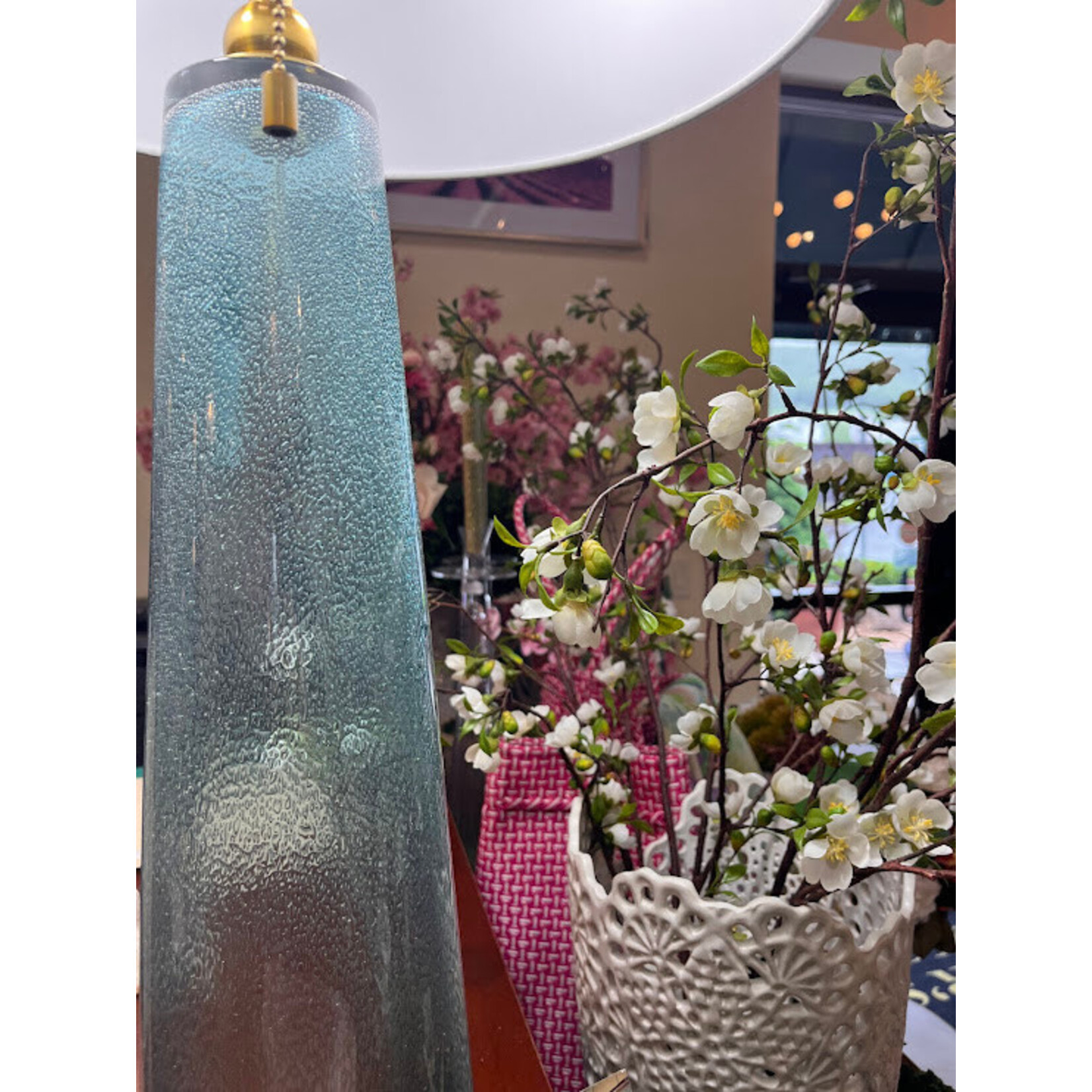 Currey & Company Looke Blue Table Lamp