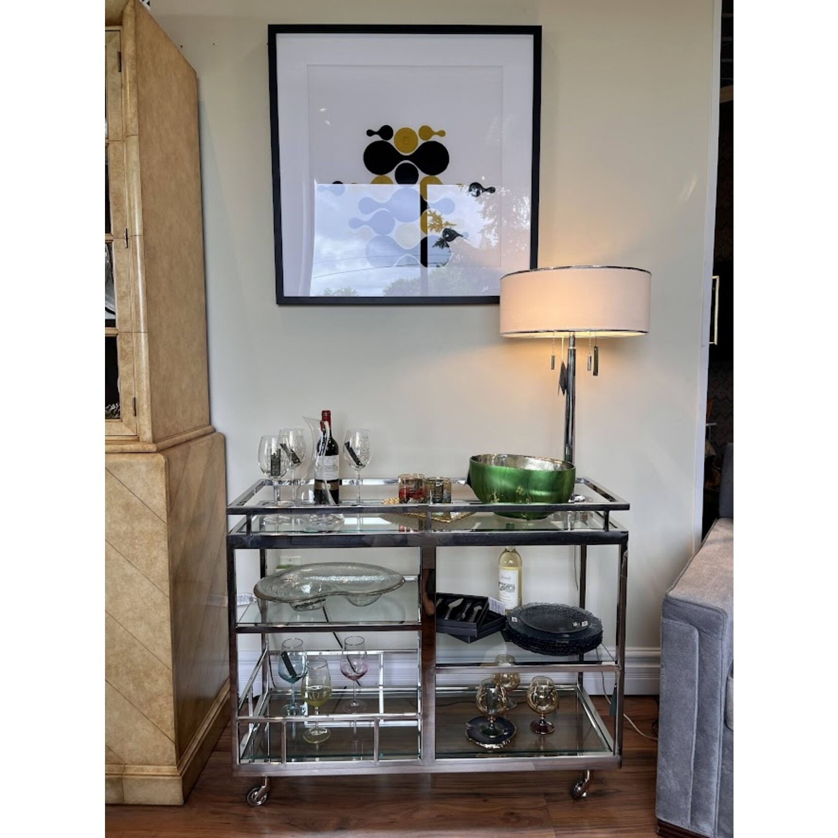 Zodax Hampton Bar Cart Trolley