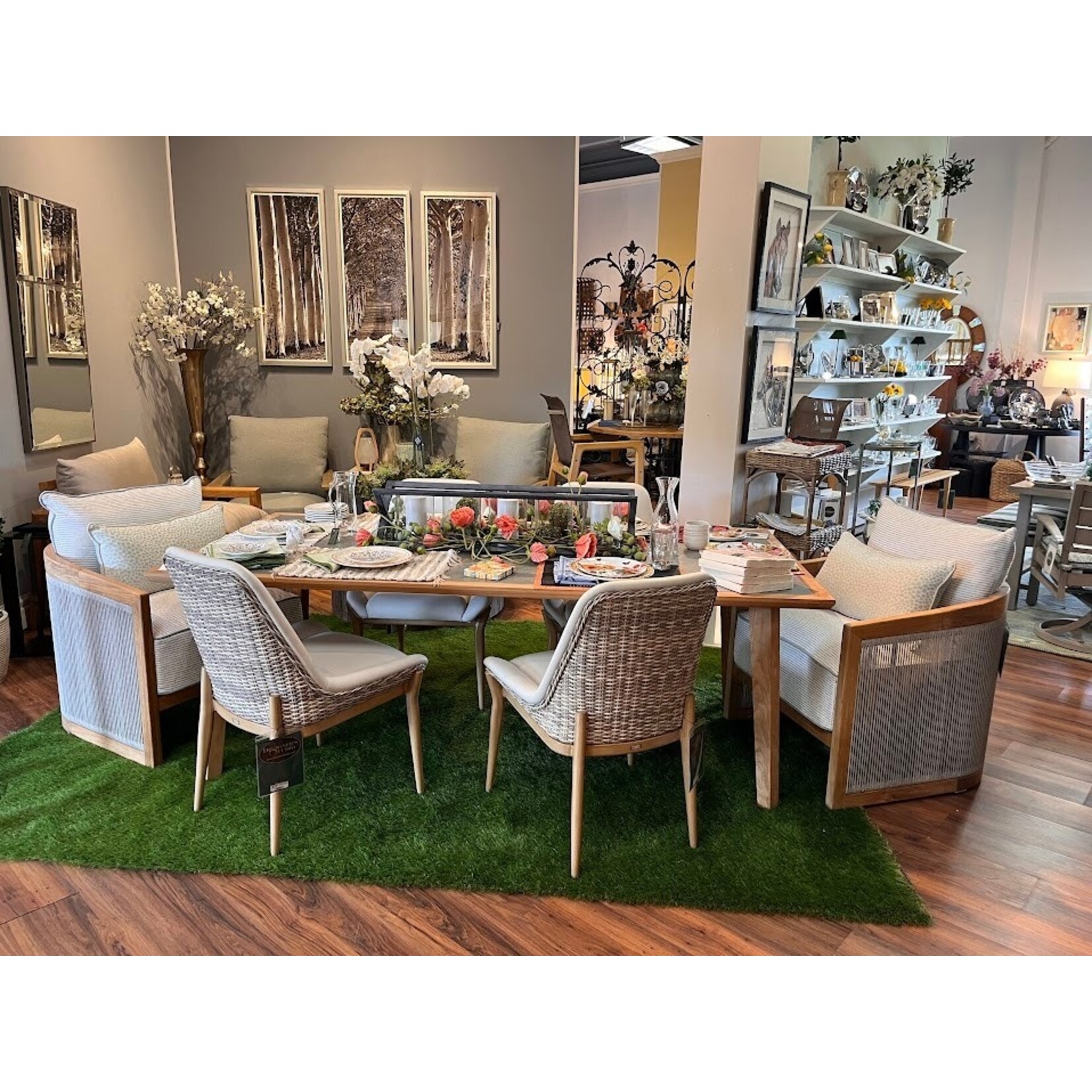 Summer Classics Madeira Dining Table Natural Teak