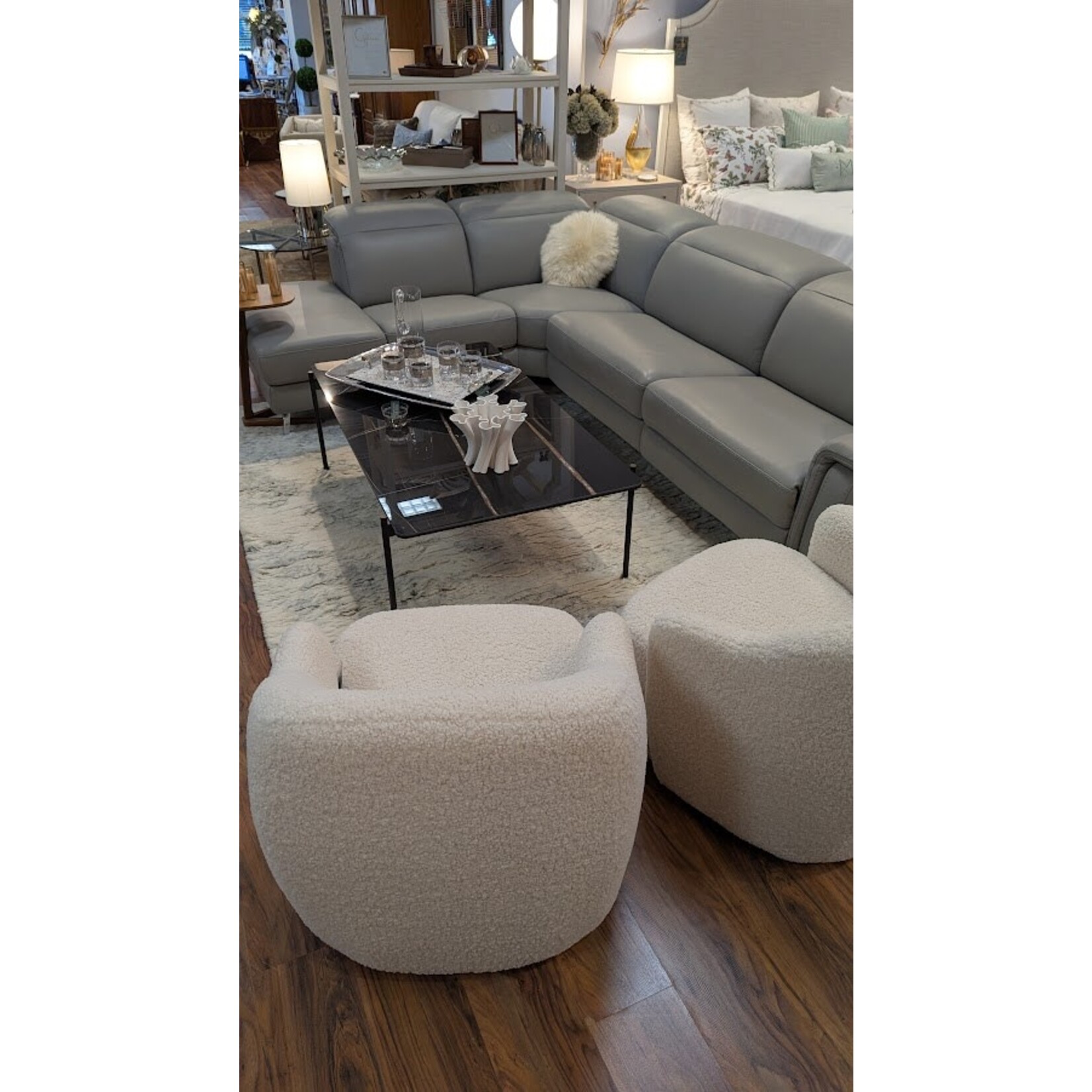 Bellini Modern Living Rocco Coffee Table Sahara Noir