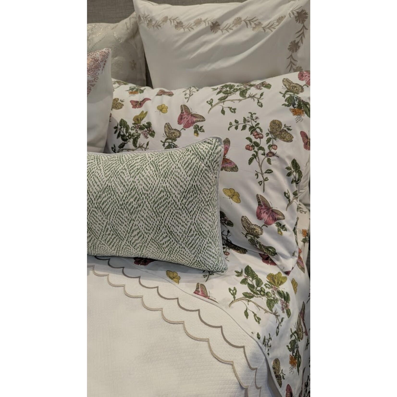 Matouk Baudin Butterfly Pillowcase Pair