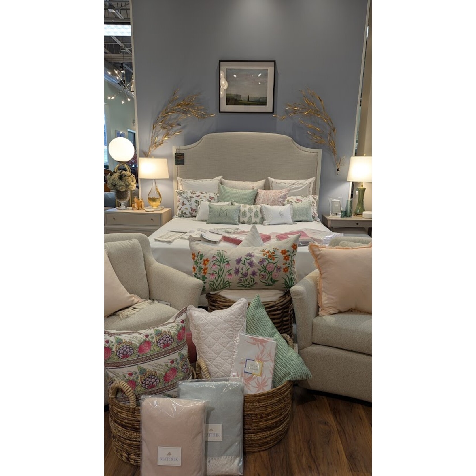 Matouk Baudin Butterfly Pillowcase Pair