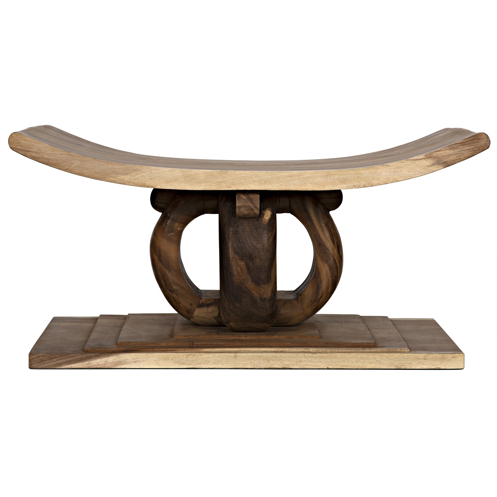 Noir Ghana Bench Stool Munggur