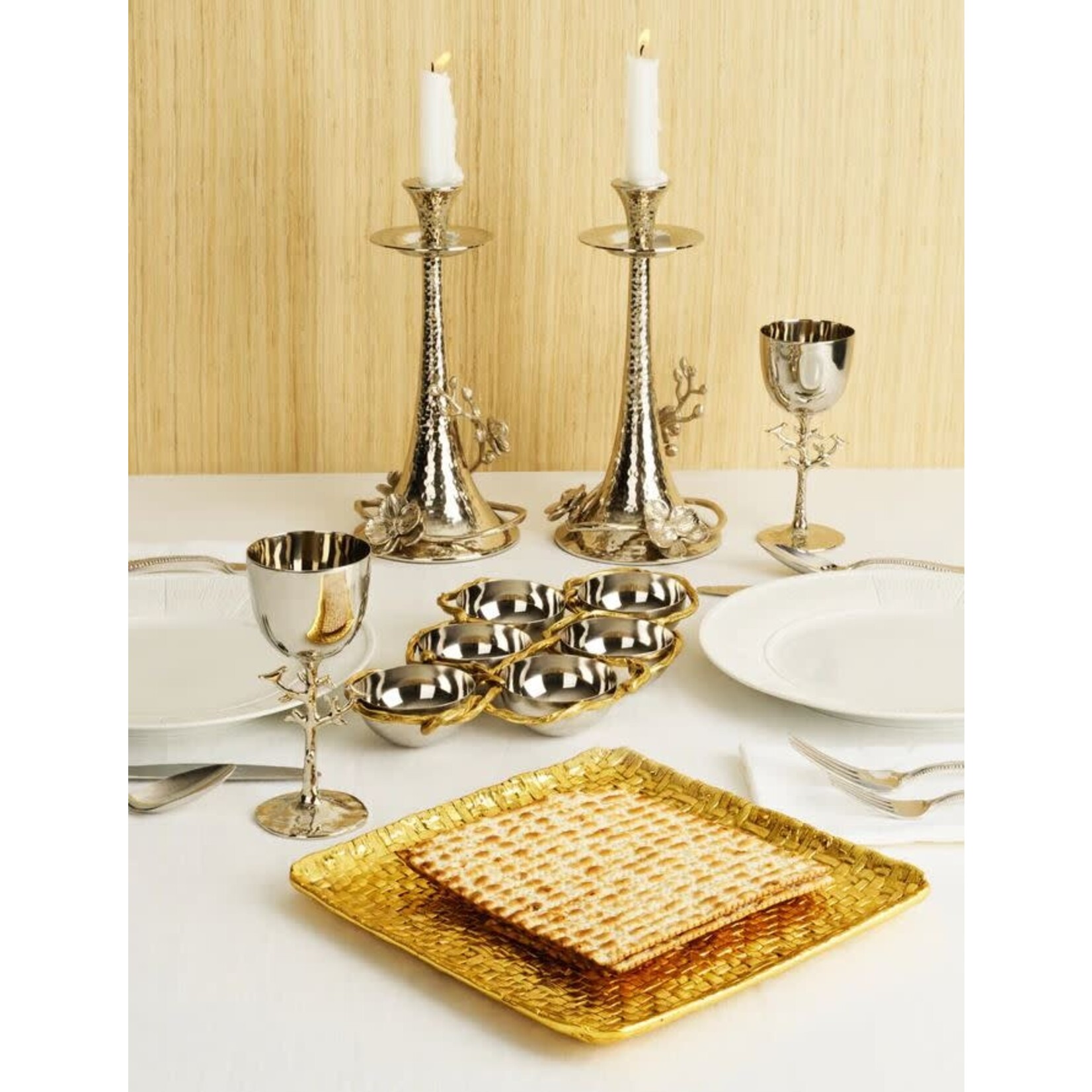 Michael Aram Palm Matzah Plate