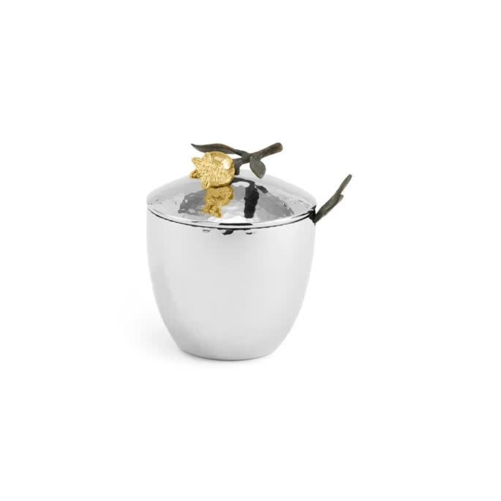 Michael Aram Pomegranate Sugar Pot with Spoon