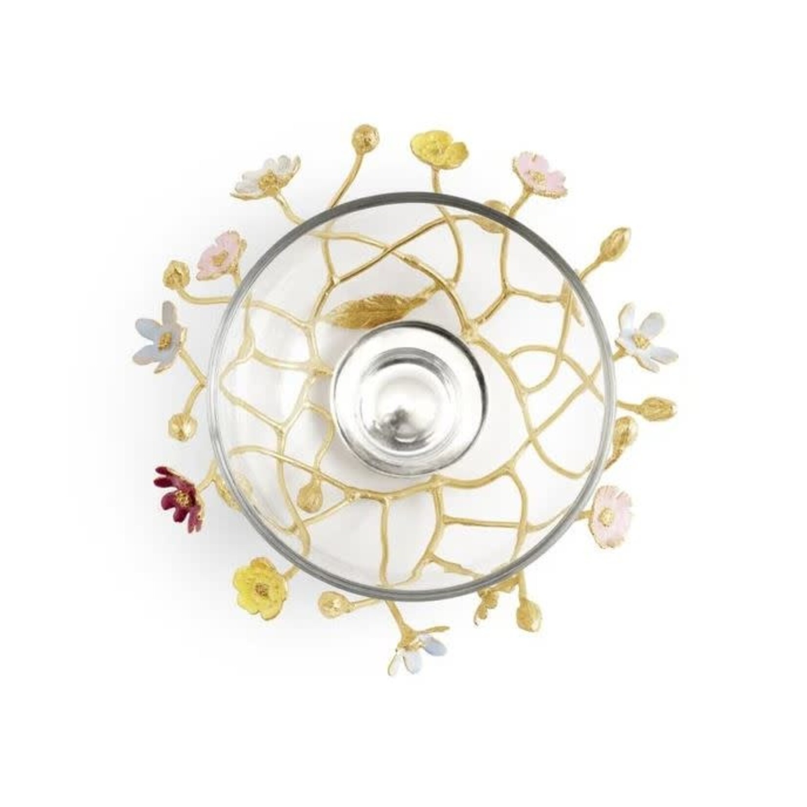 Michael Aram Wildflowers Small Glass Bowl