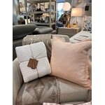 Anaya Stonewashed White Cotton Waffle Bed Blanket Queen King