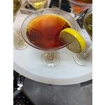 Jeremy Place Frosted Pink Martini Faux with Lemon