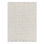Rug & Kilim Scandinavian Rug with Cream Beige Geometric Pattern 9'x12'3"