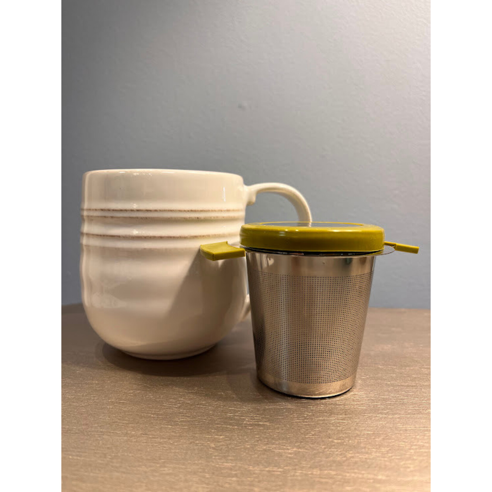 Tea Forte Round Stainless Tea Infuser