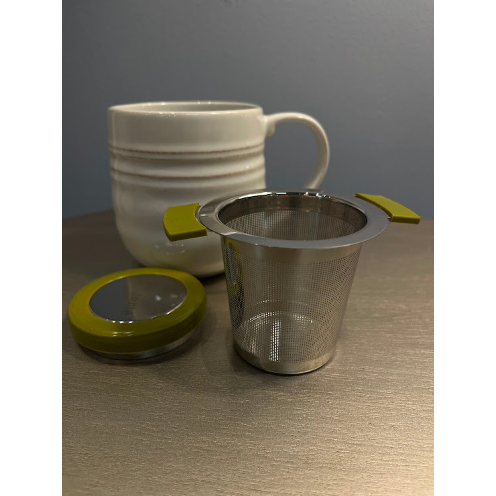Tea Forte Round Stainless Tea Infuser