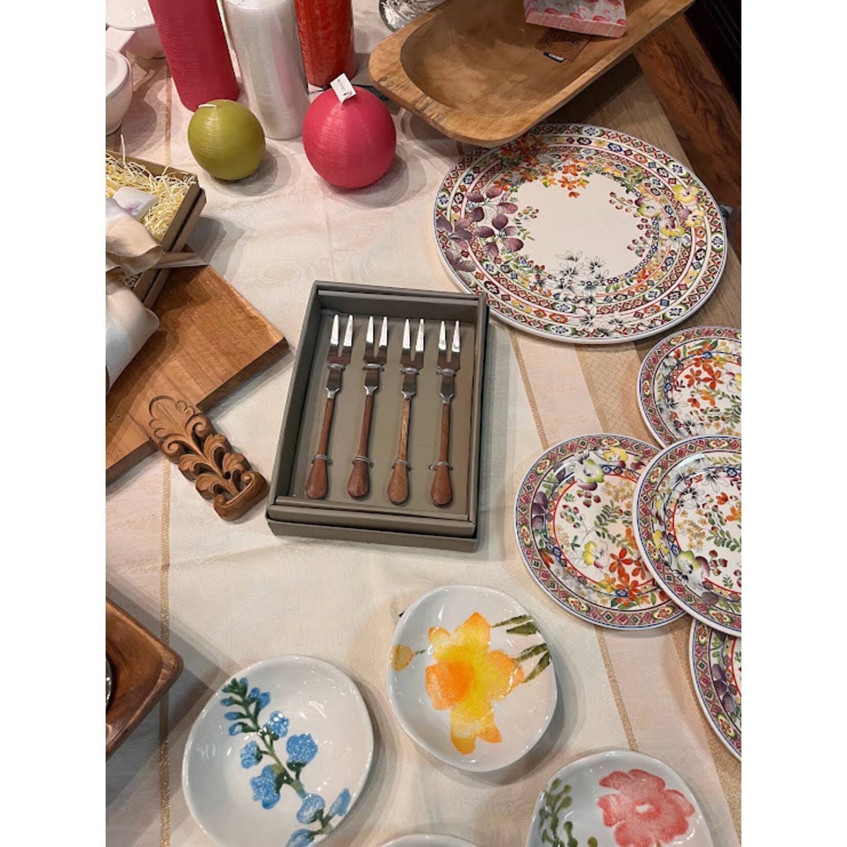 Napa Home and Garden Haisley Cheese Forks Set of 4