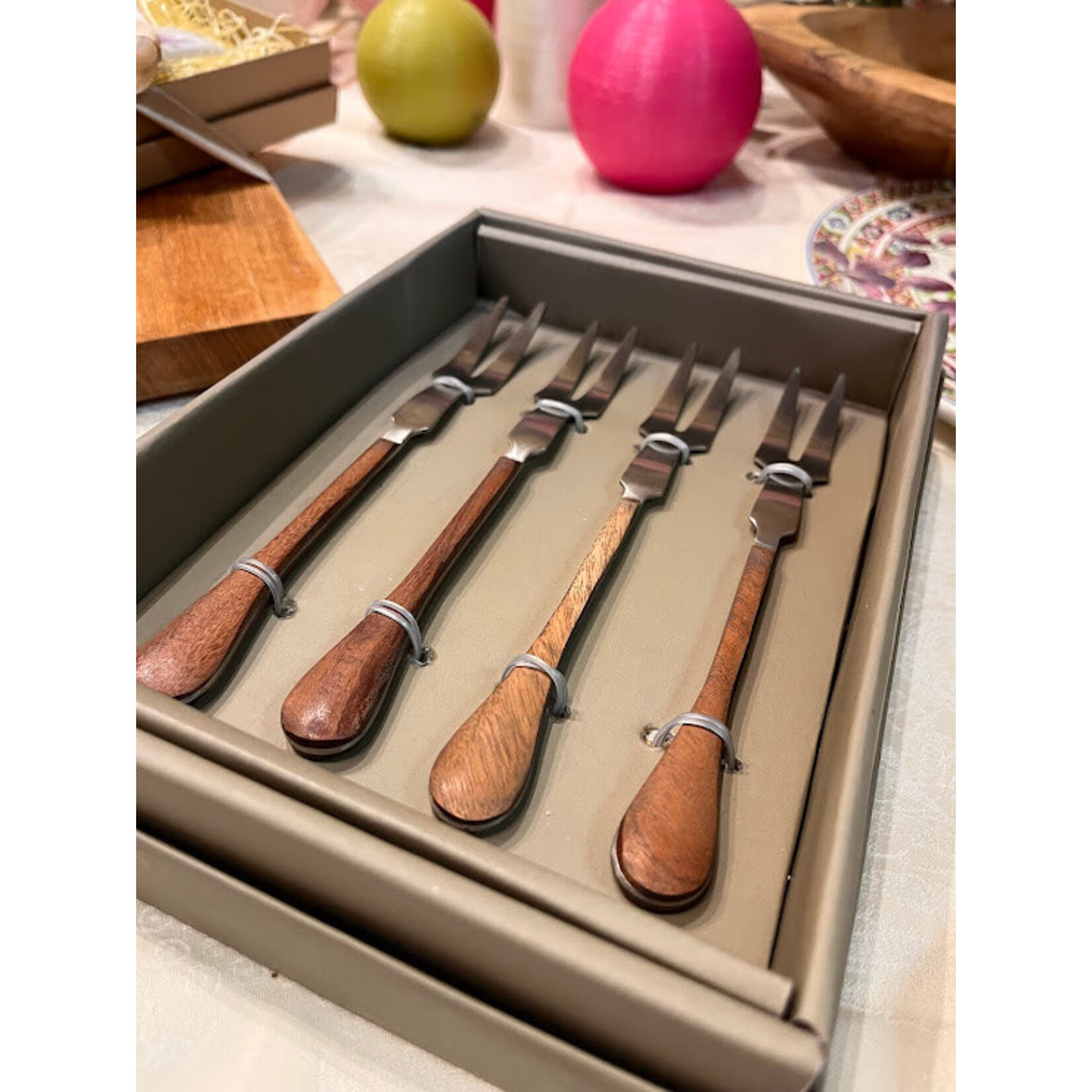 Napa Home and Garden Haisley Cheese Forks Set of 4