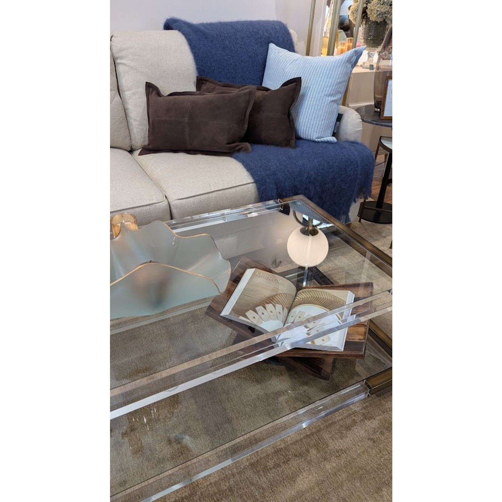 Made Goods Essie Book Holder Natural Banana Bark Medium