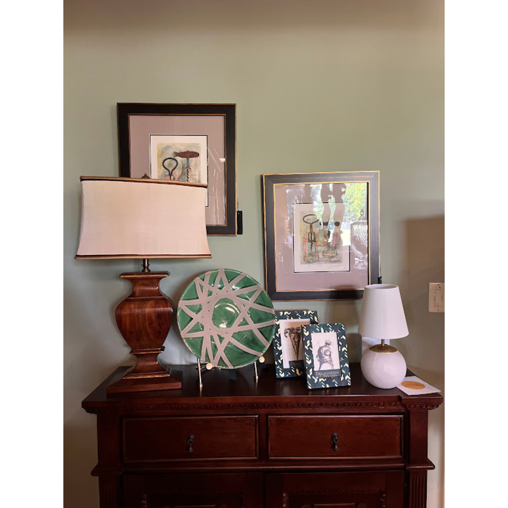 Theodore Alexander Wooden Table Lamp