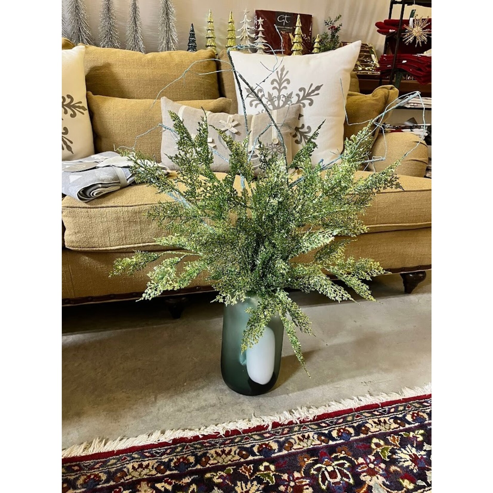 Katherine's Collection Glitter Juniper Stem