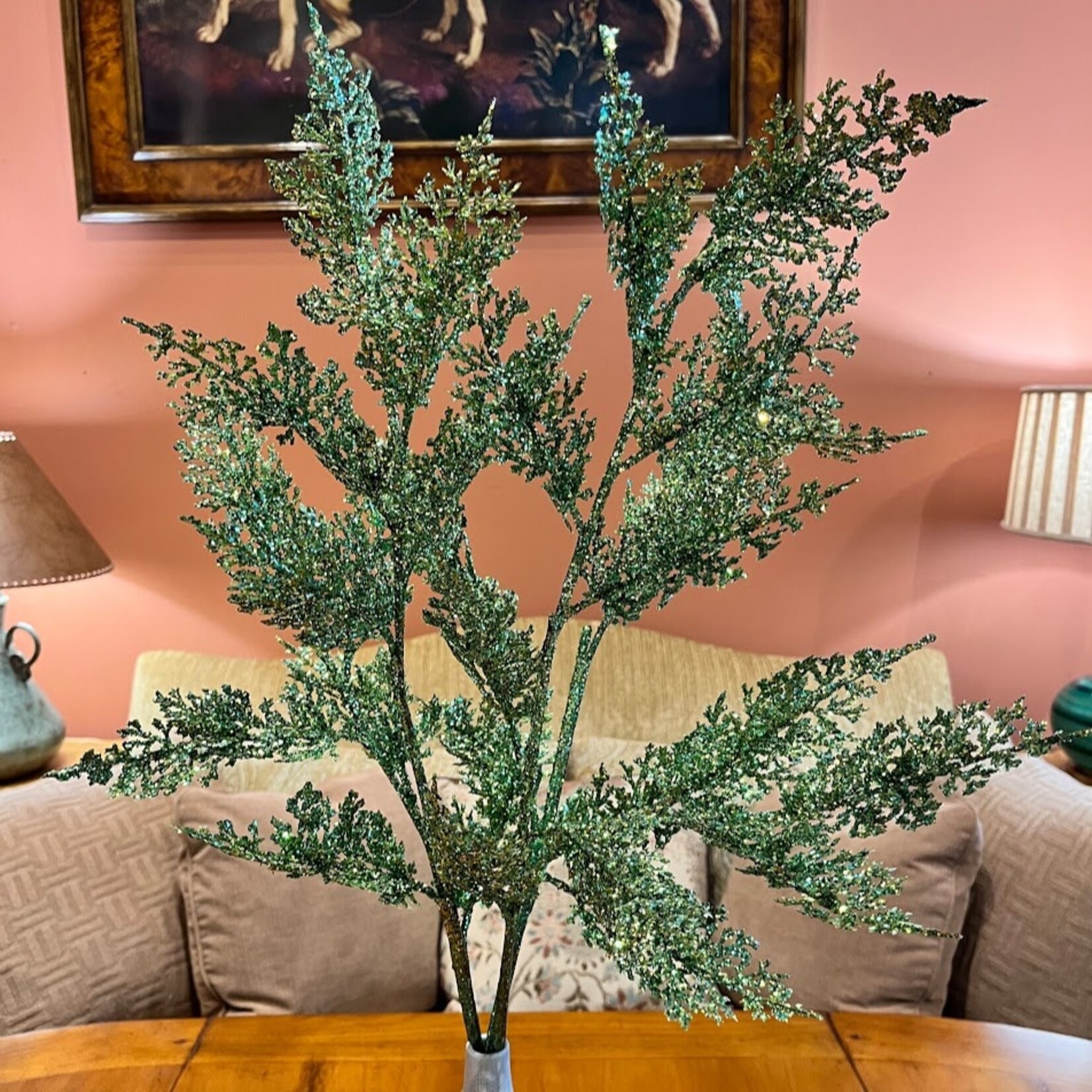 Katherine's Collection Glitter Juniper Stem