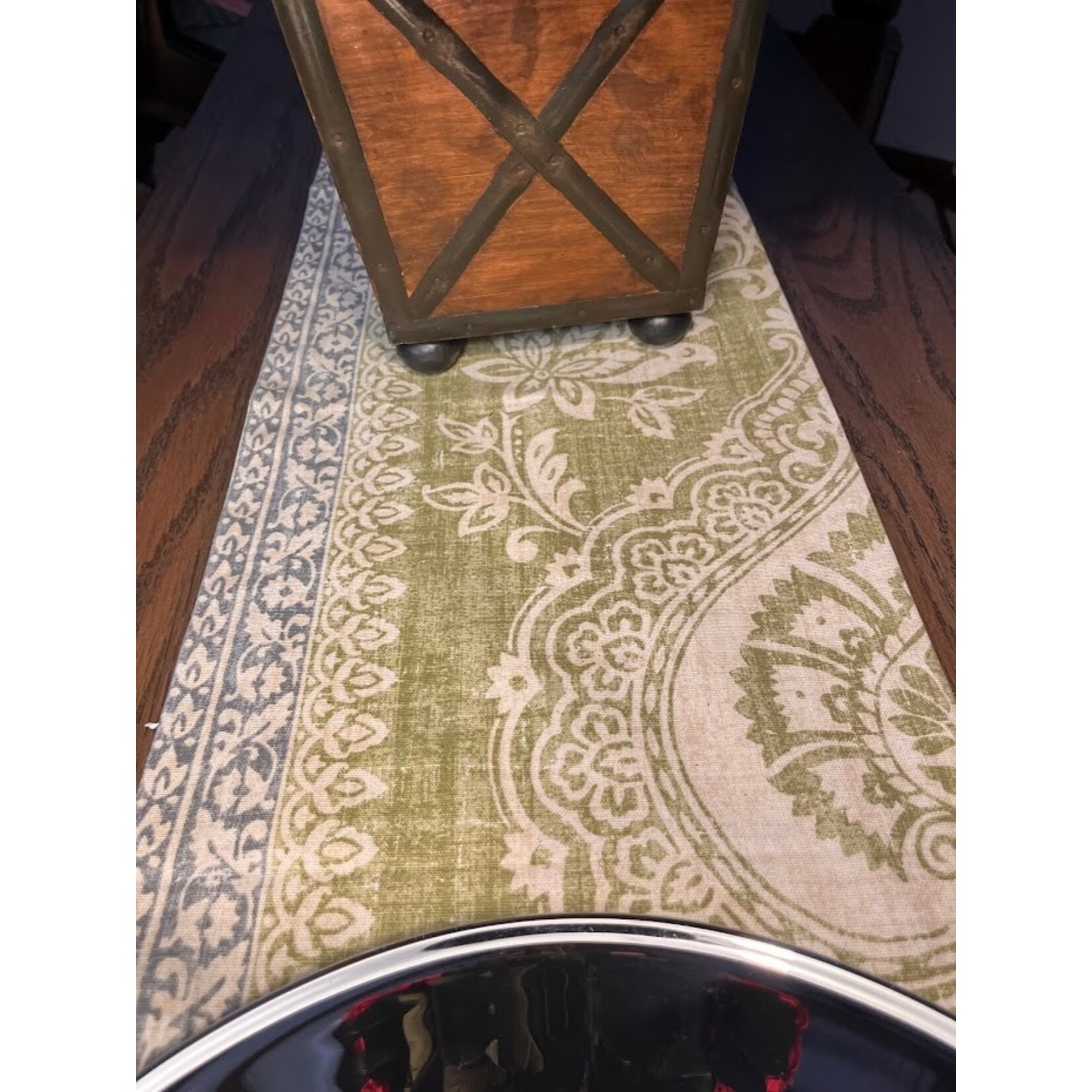 Karen Lee Ballard Moss Folk Print Runner