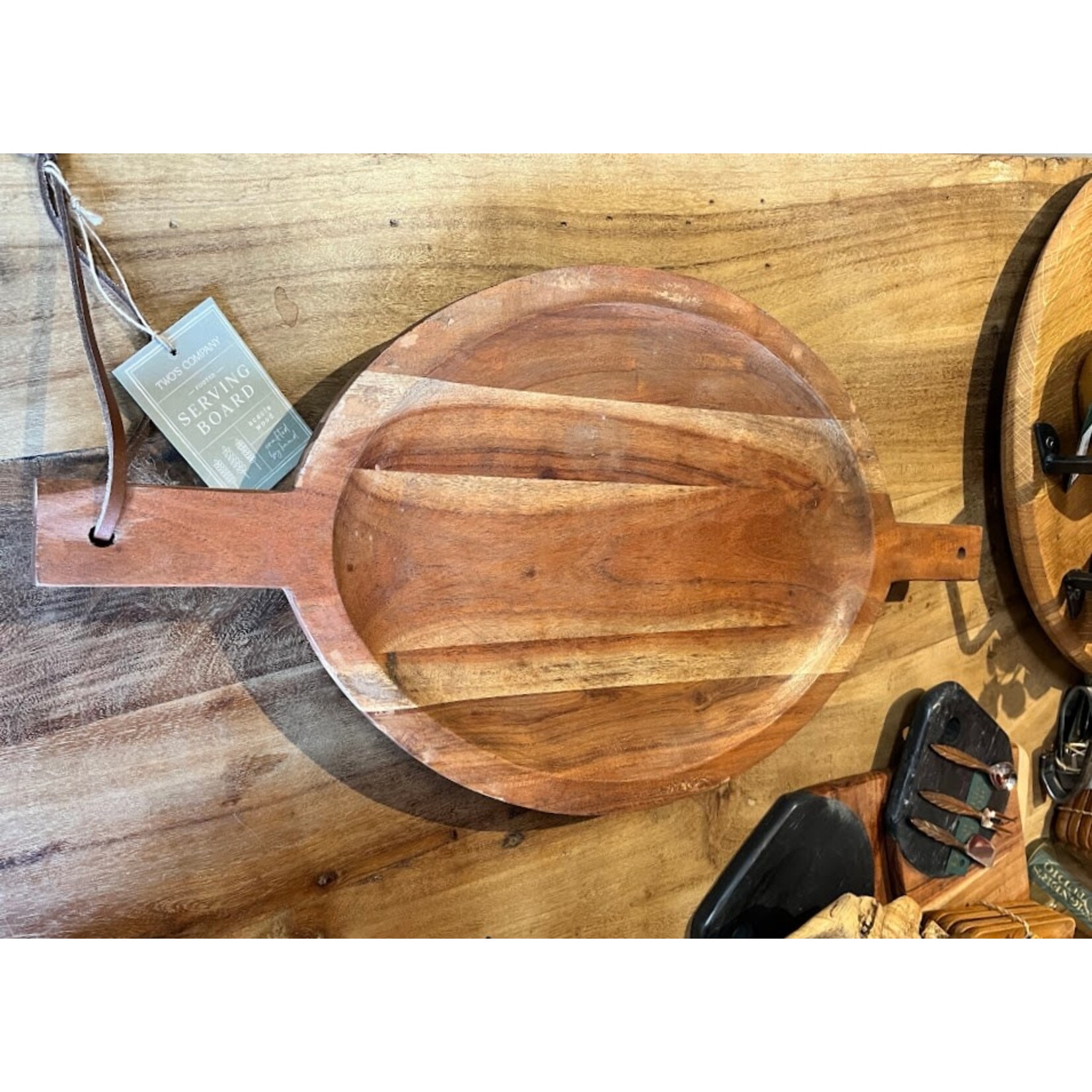 Two's Company Footed Serving Board