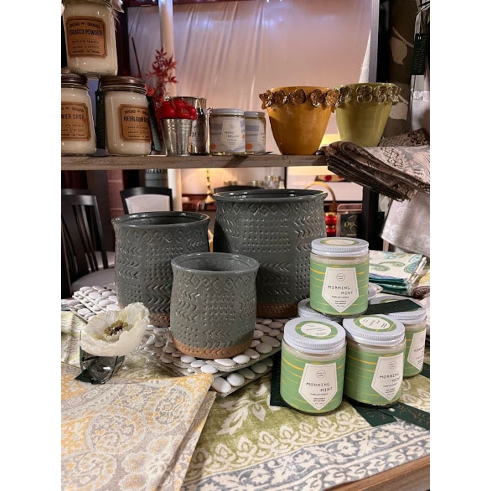 Napa Home and Garden Amory Mid-Century Cachepot - Small 4" x 4"