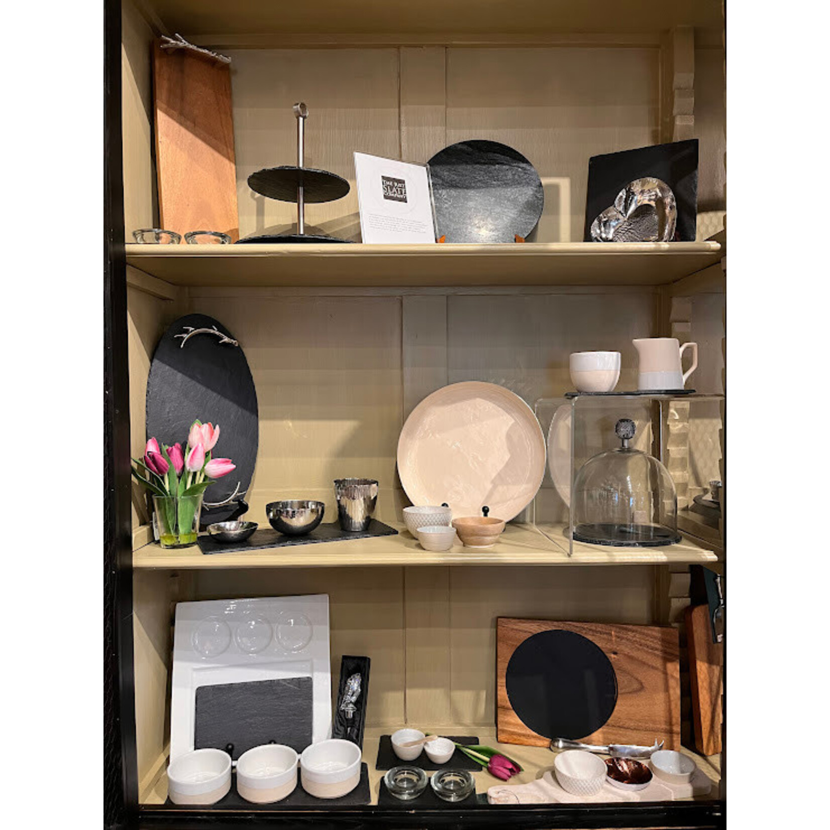 Napa Home and Garden Dutch Tulip Arrangement in Vase 7.5" Faux