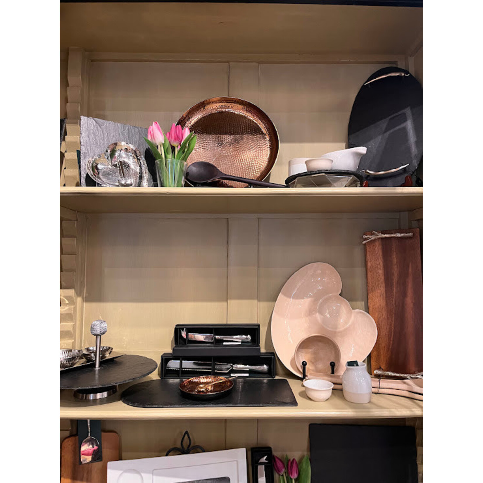 Napa Home and Garden Dutch Tulip Arrangement in Vase 7.5" Faux