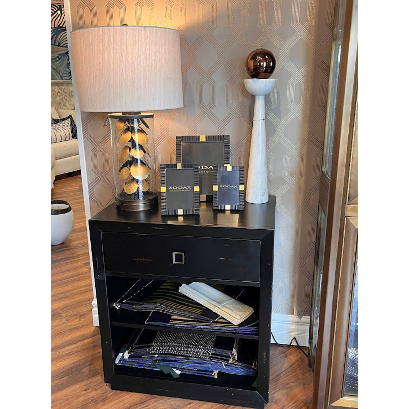 Zodax Maha Black Bone and Brass Frame 5x7