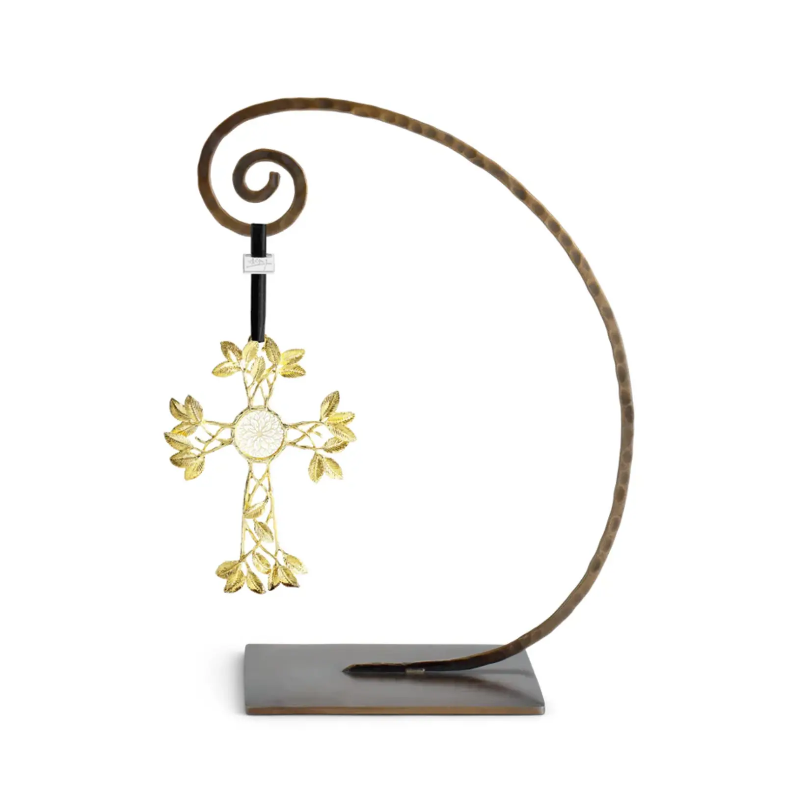 Michael Aram Eternity Goldtone Cross Ornament