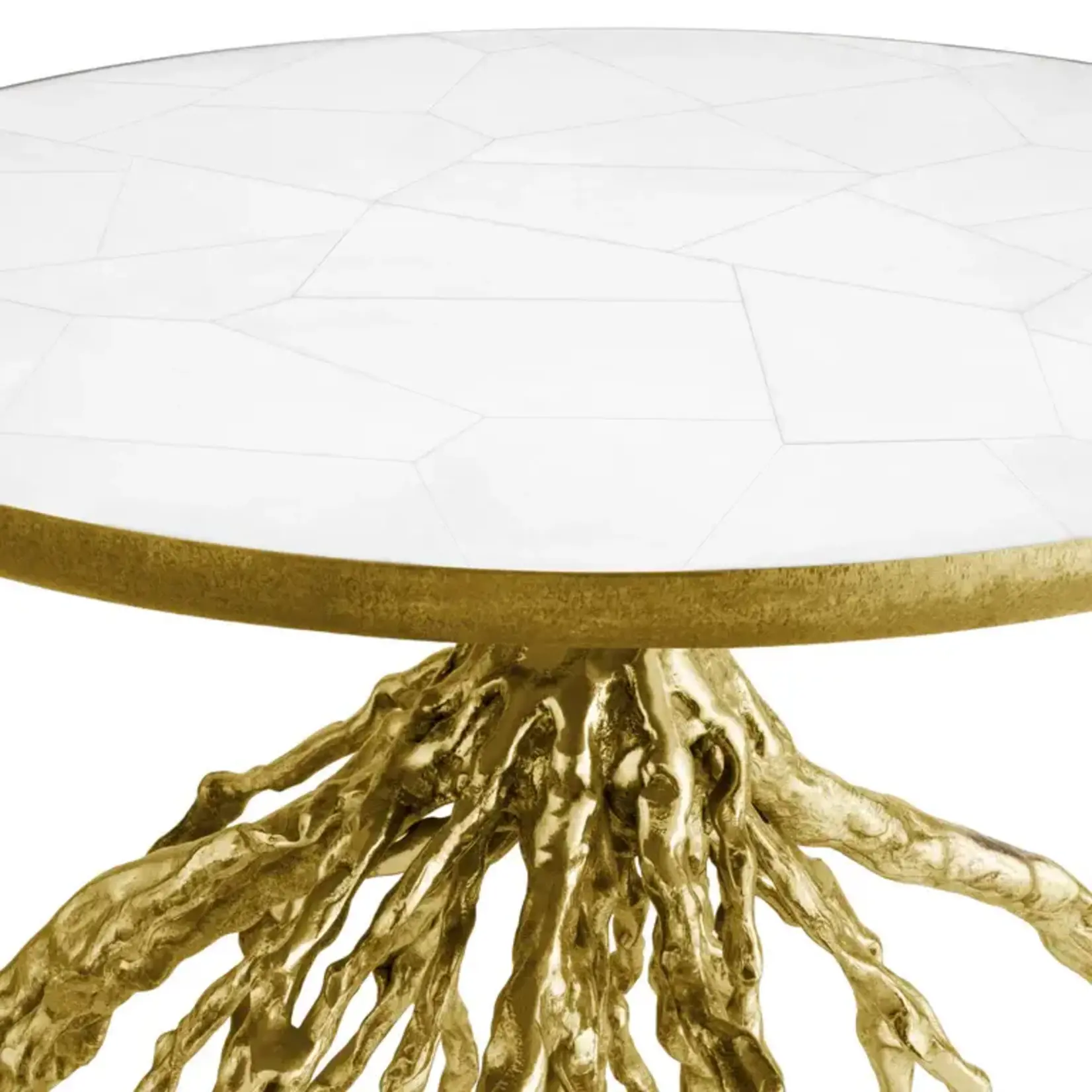 Michael Aram Water Hyacinth Accent Table