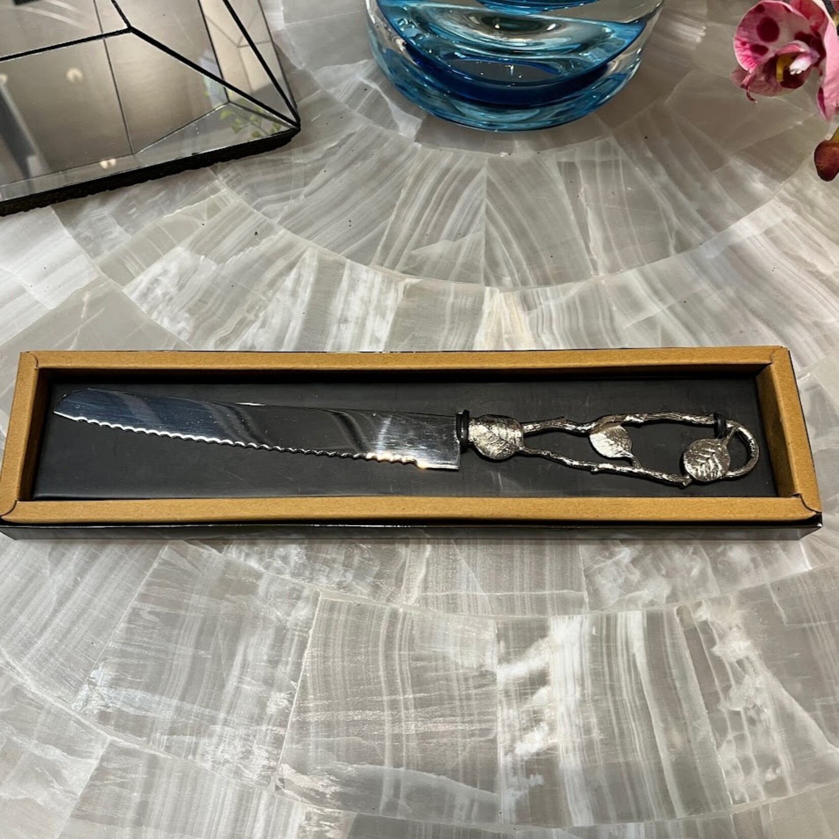 Michael Aram Botanical Leaf Bread Knife