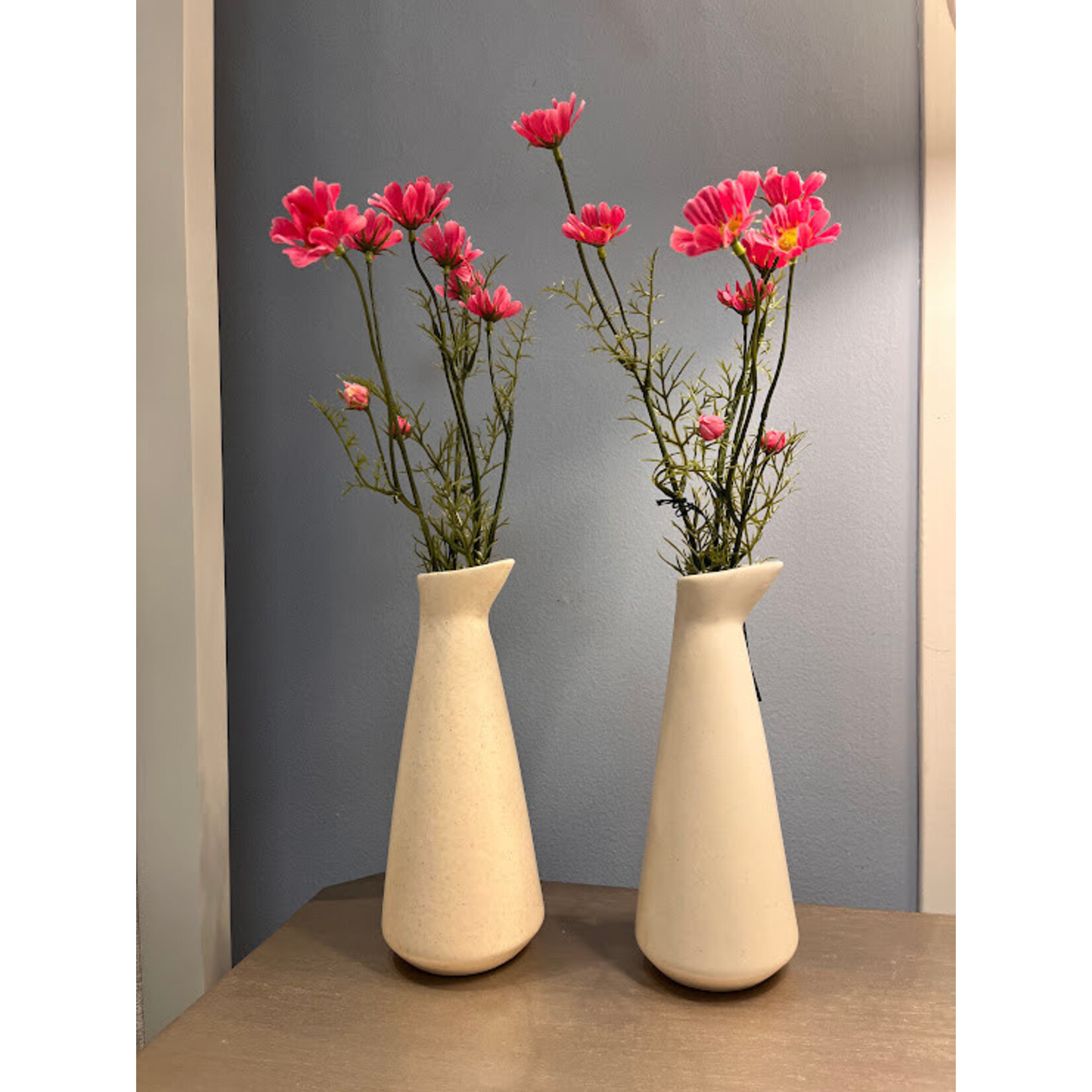 Bidk Home Cream Ceramic Pitcher