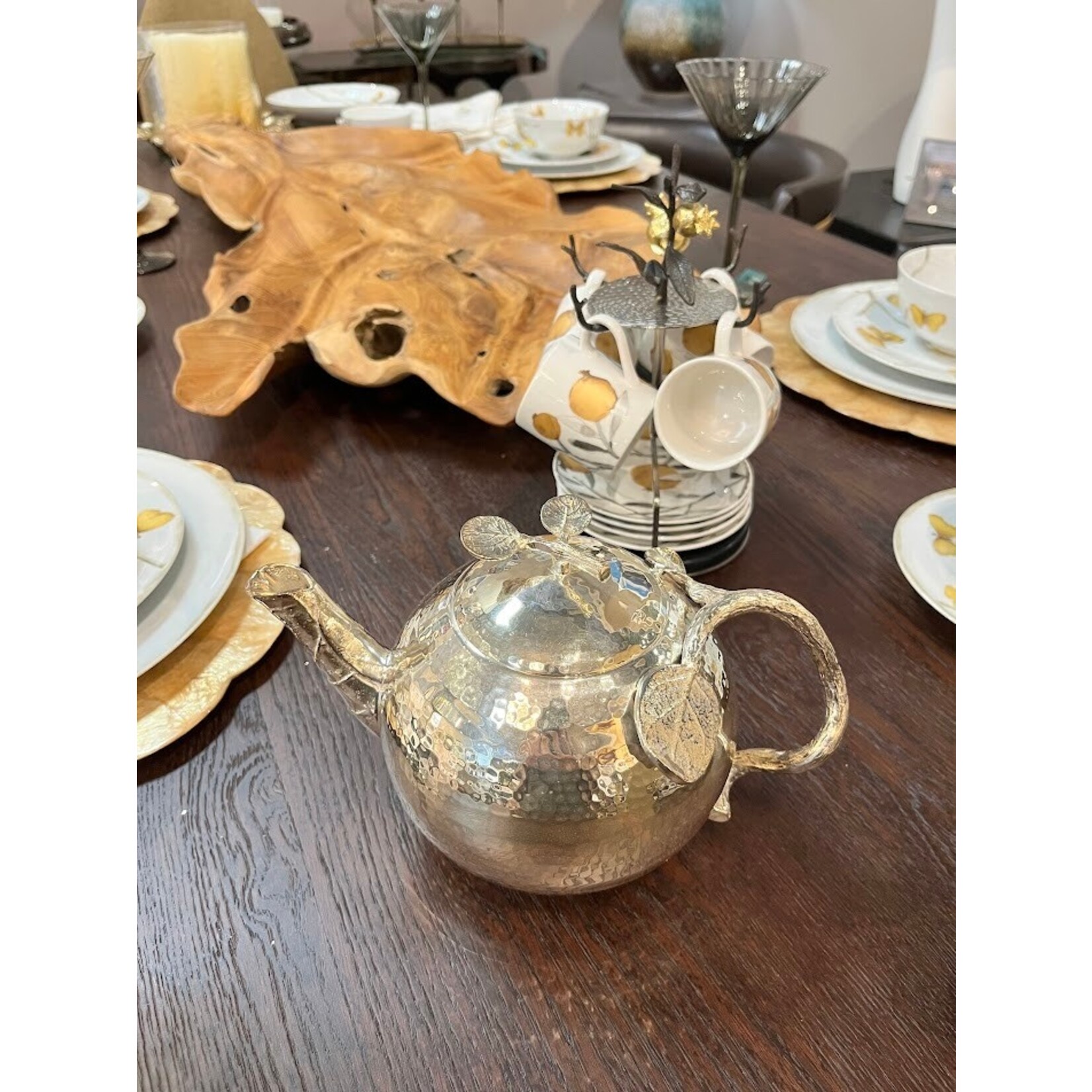 Michael Aram Botanical Leaf Teapot