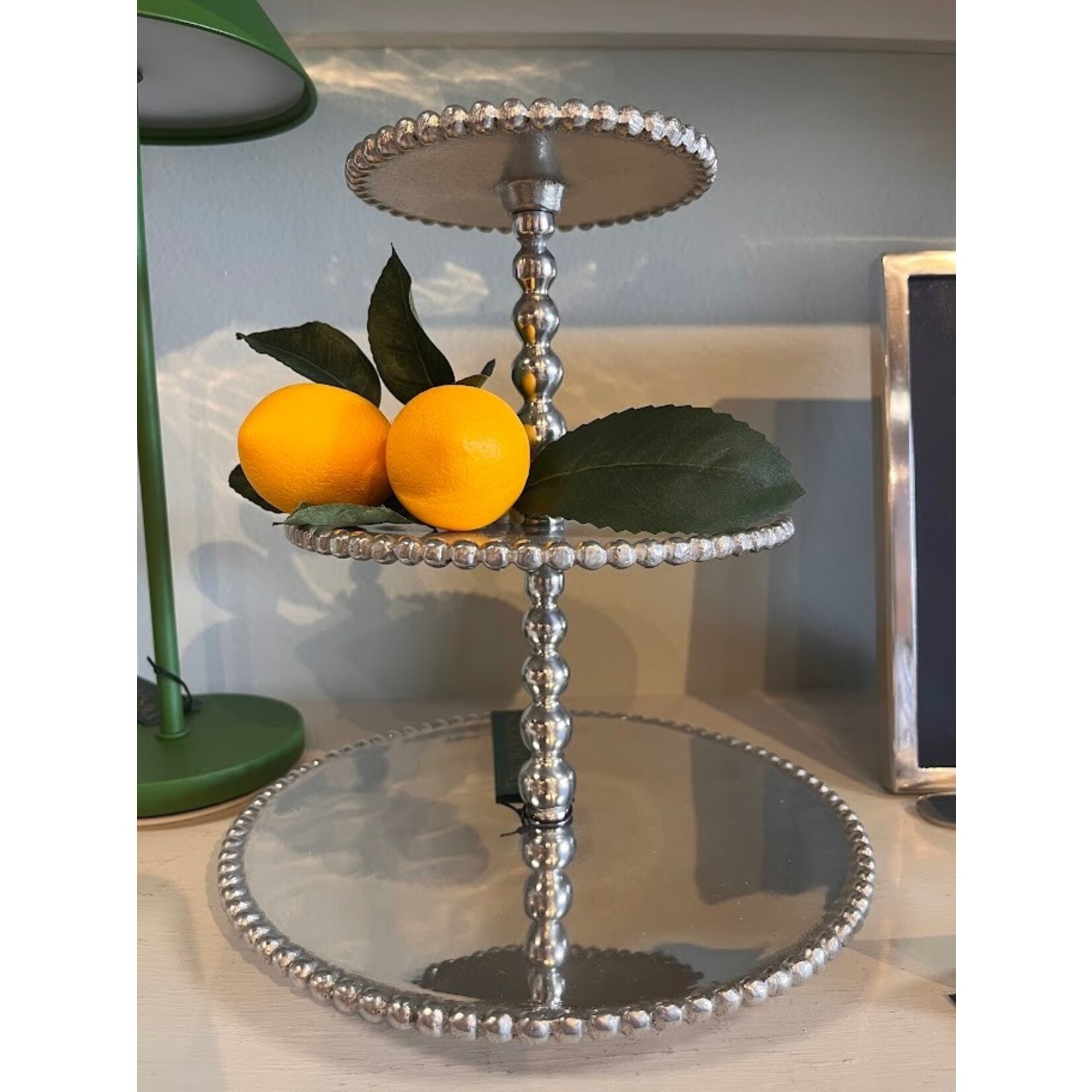 Mariposa Pearled Three Tier Server