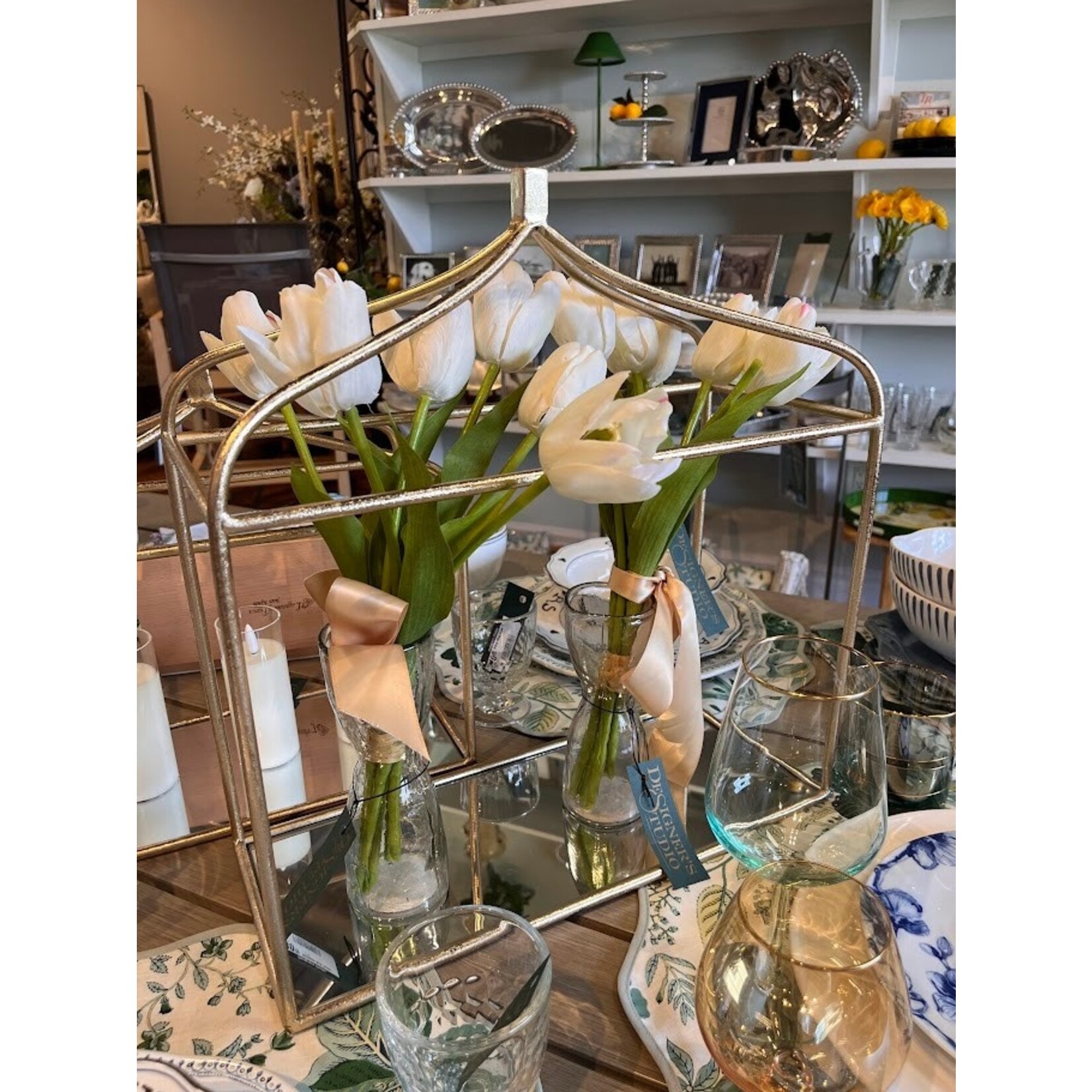 Napa Home and Garden Daphne 2 Tier Curio Shelf