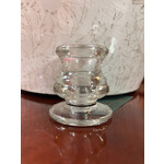 Point a la Ligne Small Pillar Glass Candle Holder