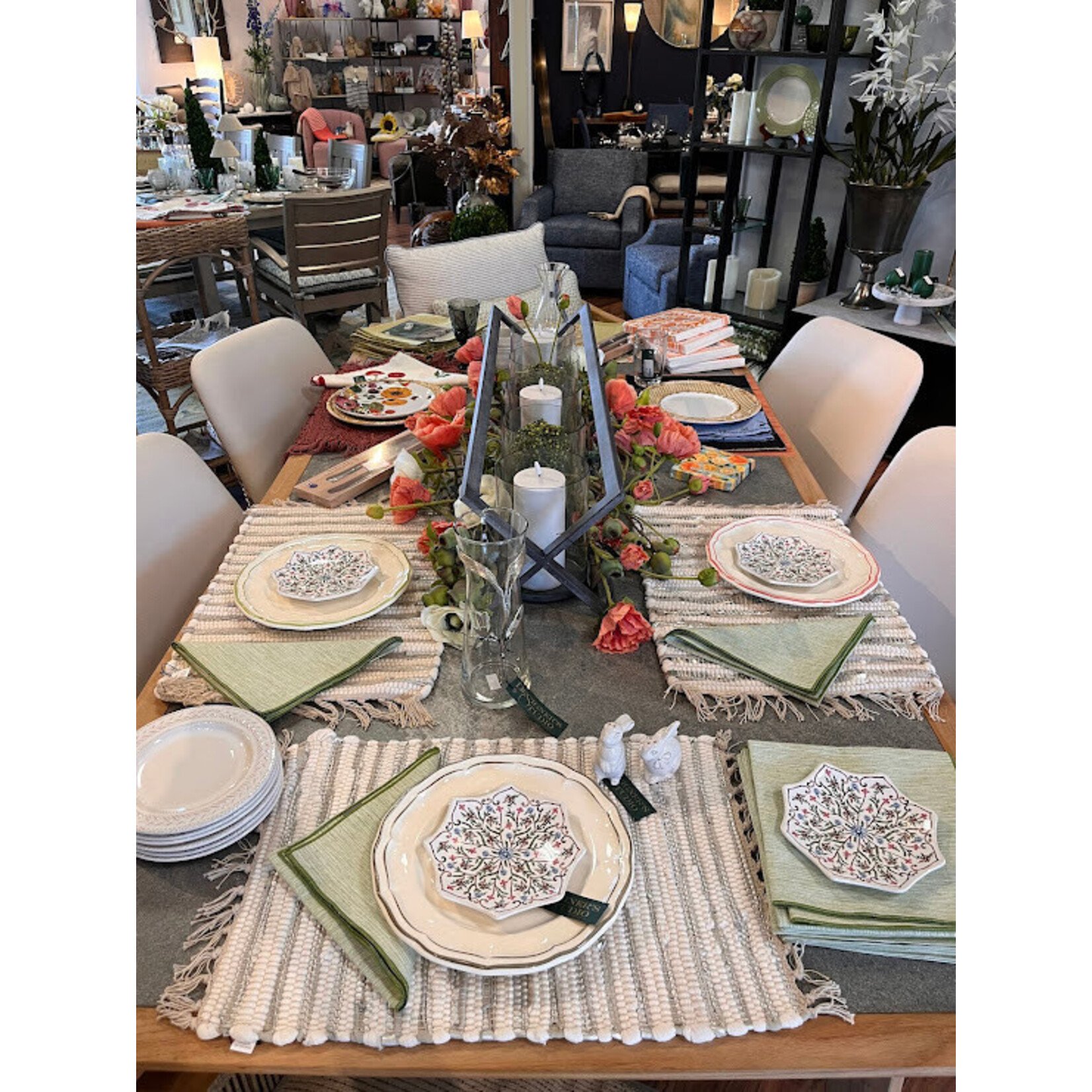 Napa Home and Garden Baxton Aged Zinc 5 Pillar Candleholder