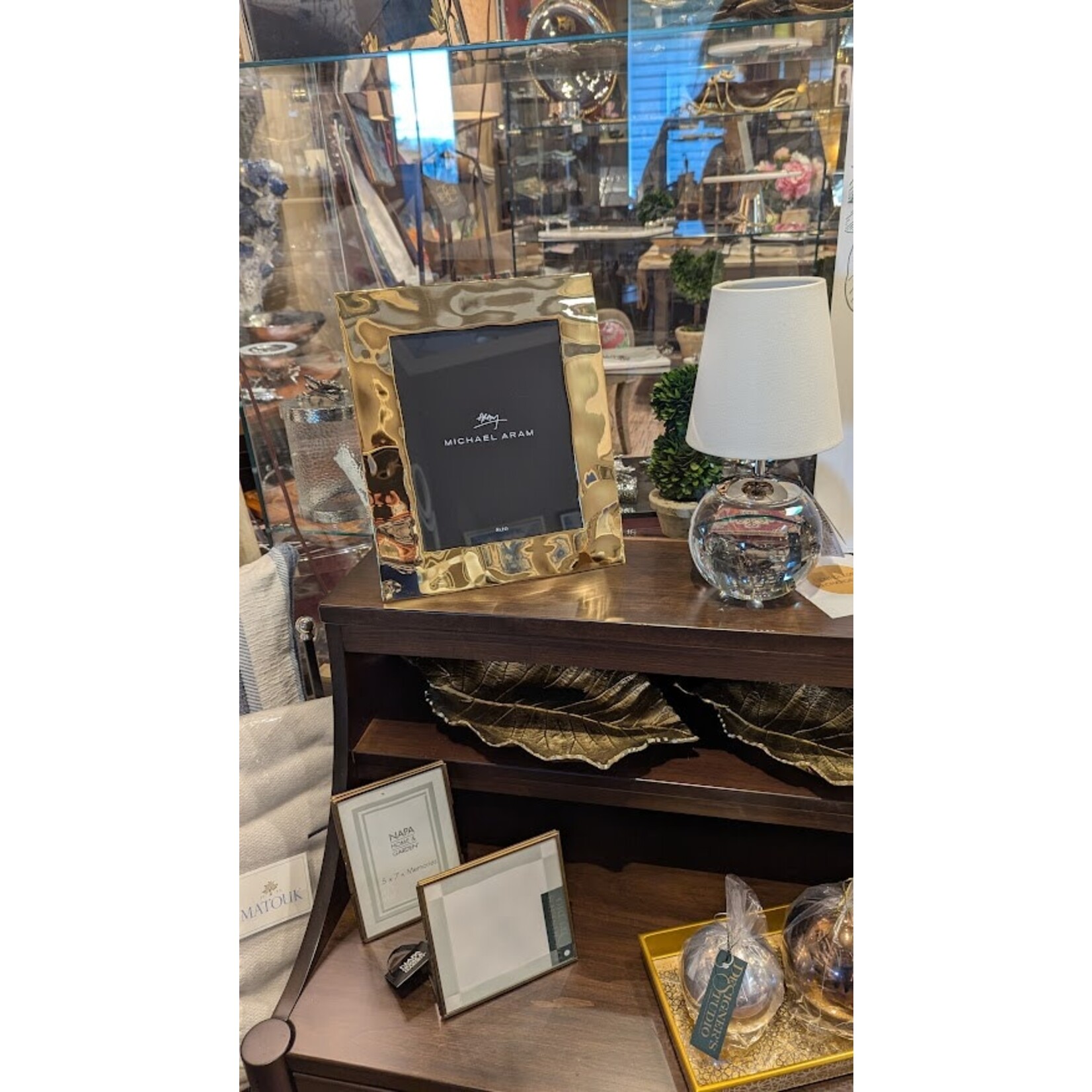 Michael Aram Reflective Frame Gold 8x10
