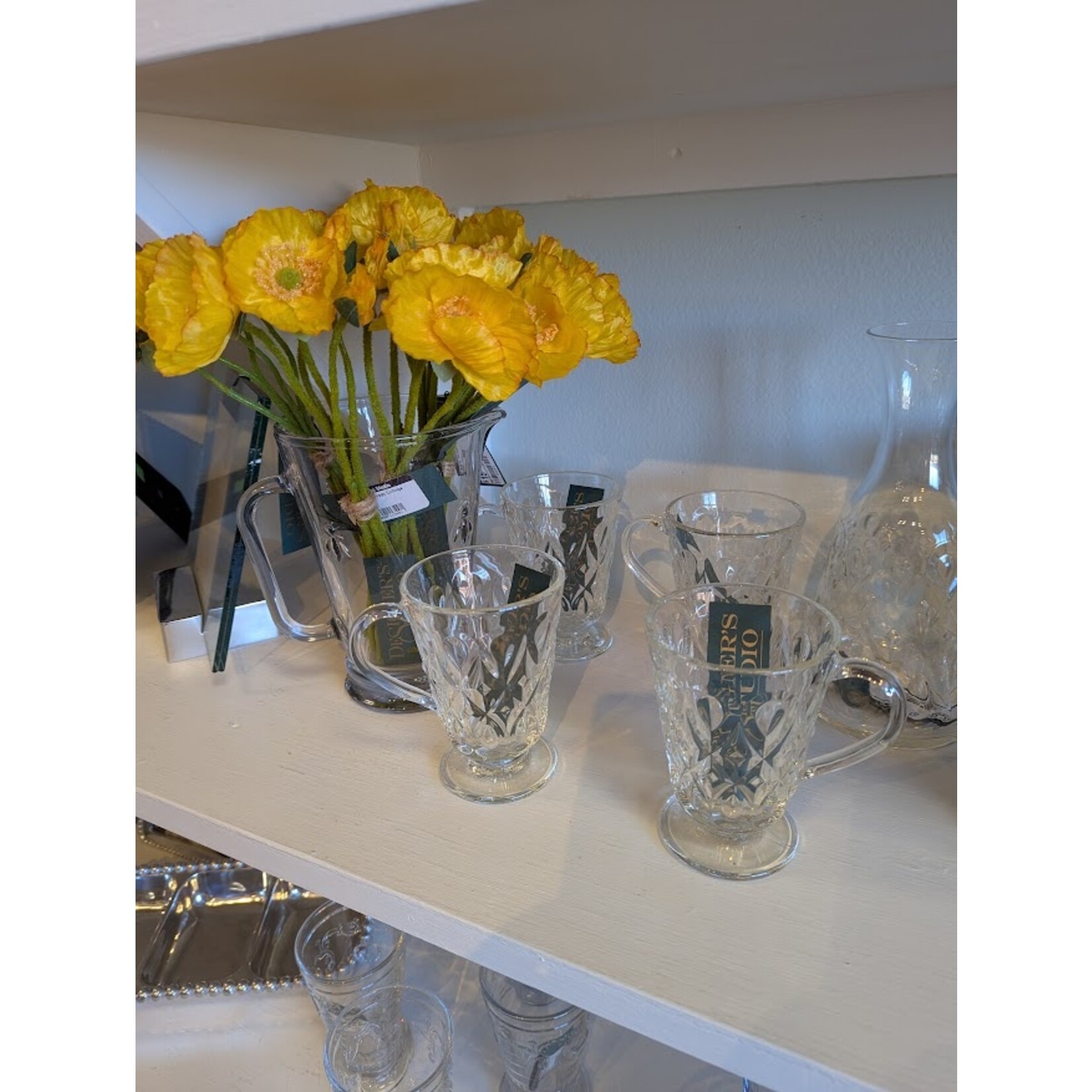 Napa Home and Garden Mini Poppy Cuttings Yellow