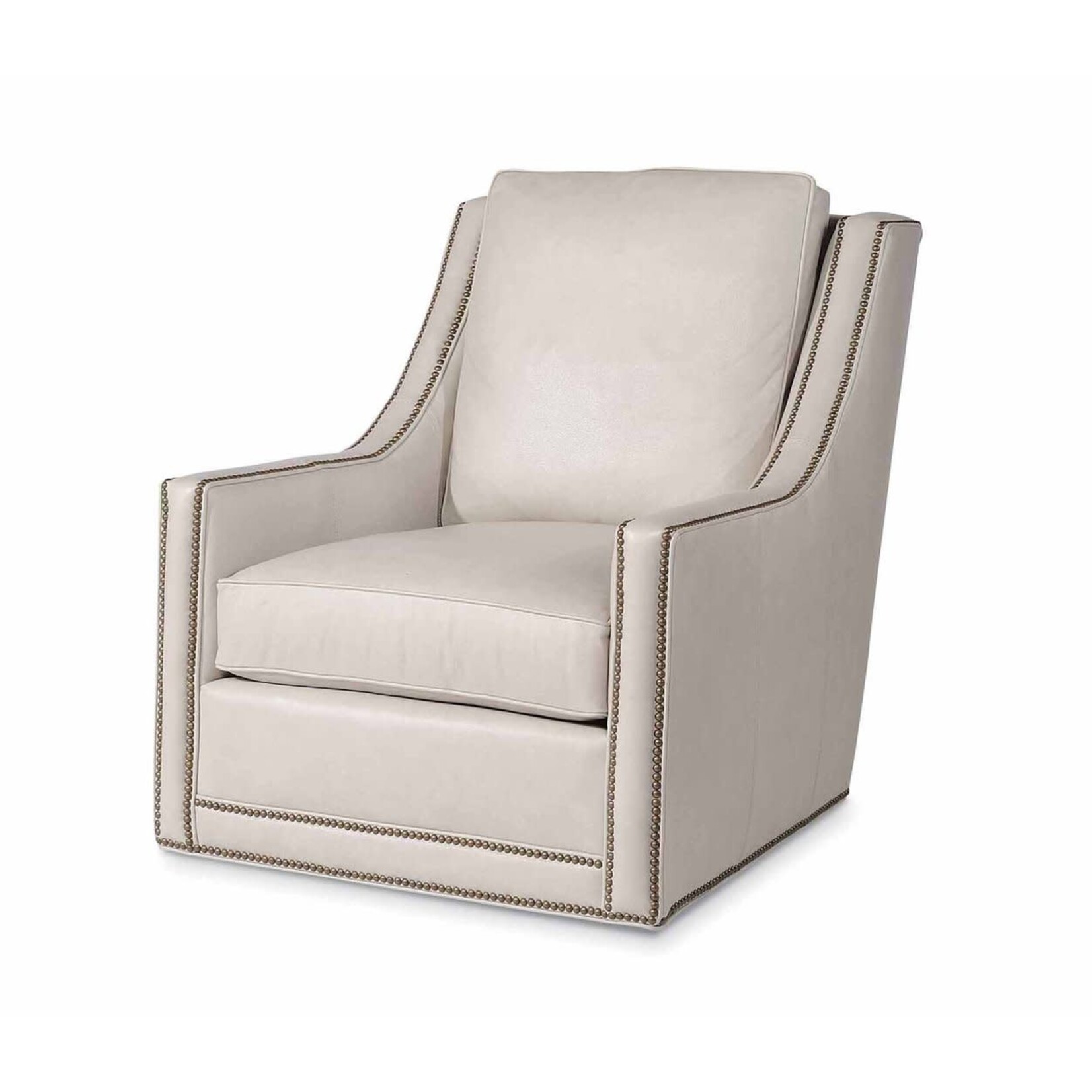 Taylor King Larsen Swivel Chair Lauren Herringbone