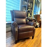Hancock & Moore LLC Stillwell Power Recliner Fenway Cedar Leather