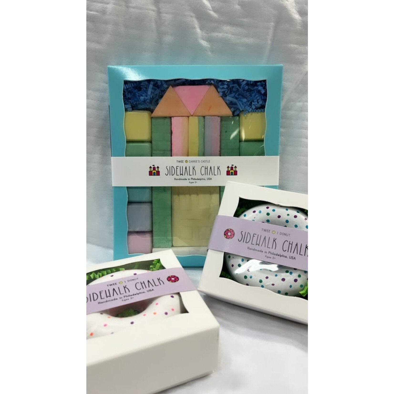 TWEE made for little hands Carrie's Castle Handmade Sidewalk Chalk