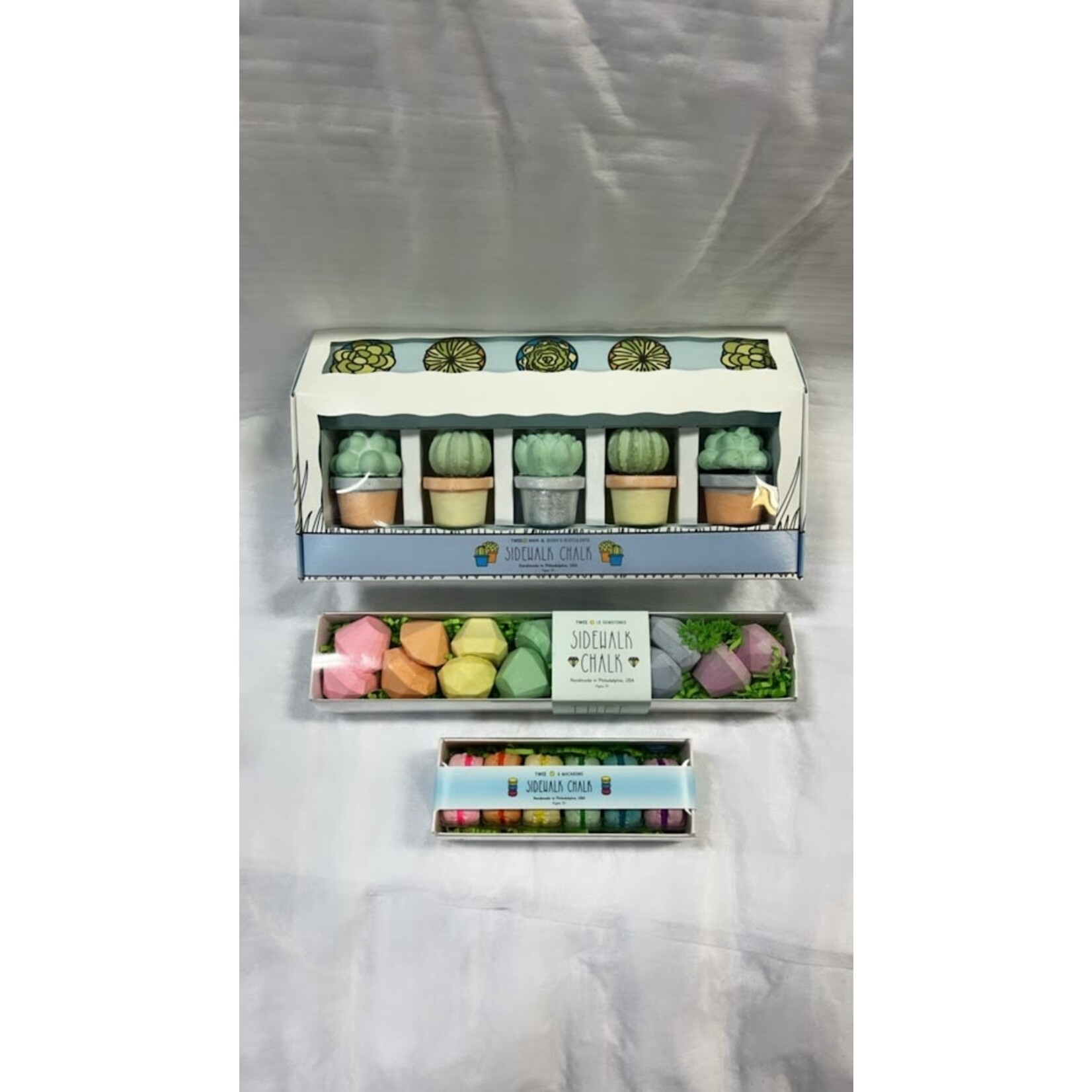 TWEE made for little hands Gemstones Handmade Sidewalk Chalk